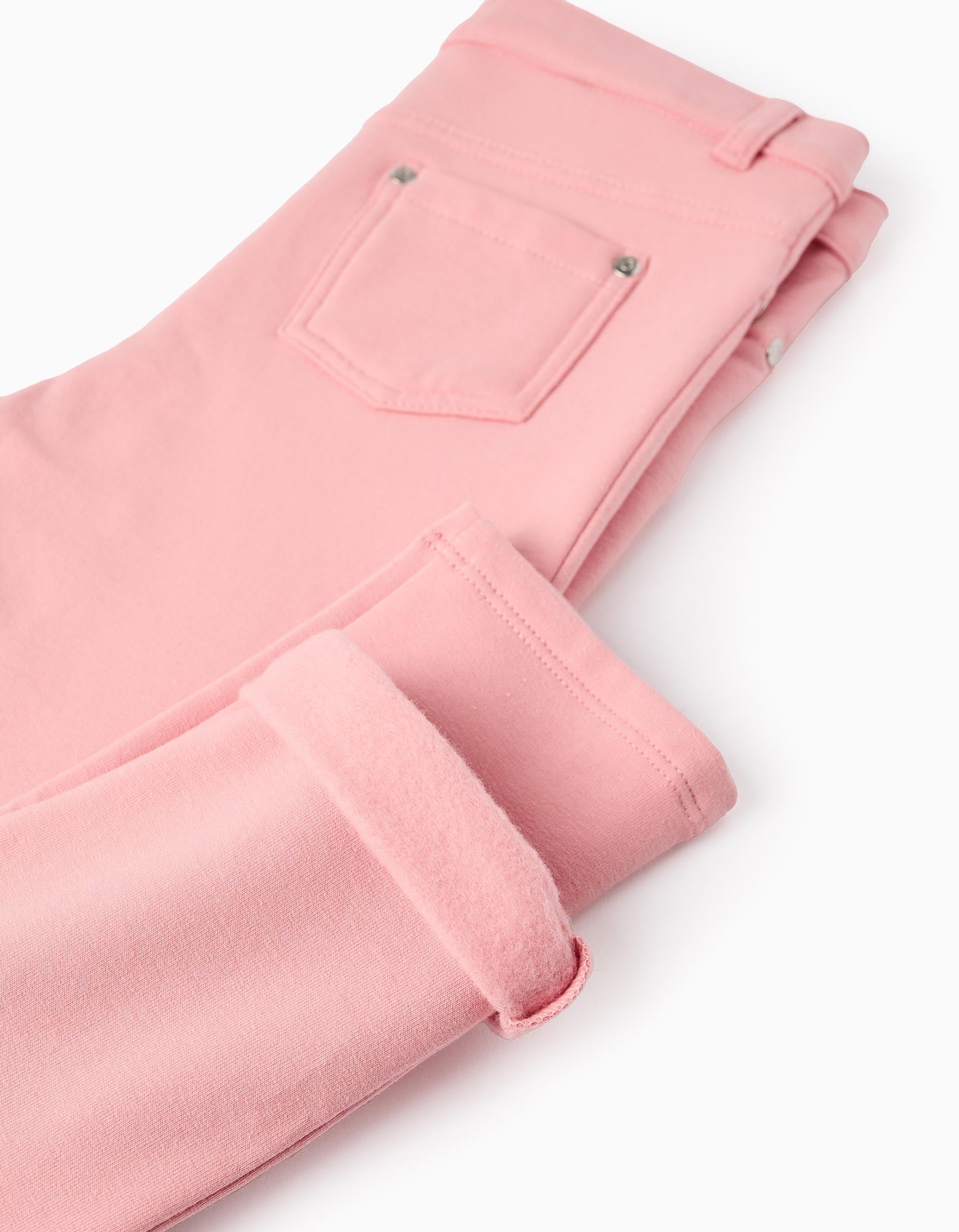 Jegging Perchado para Niña 'Skinny', Rosa