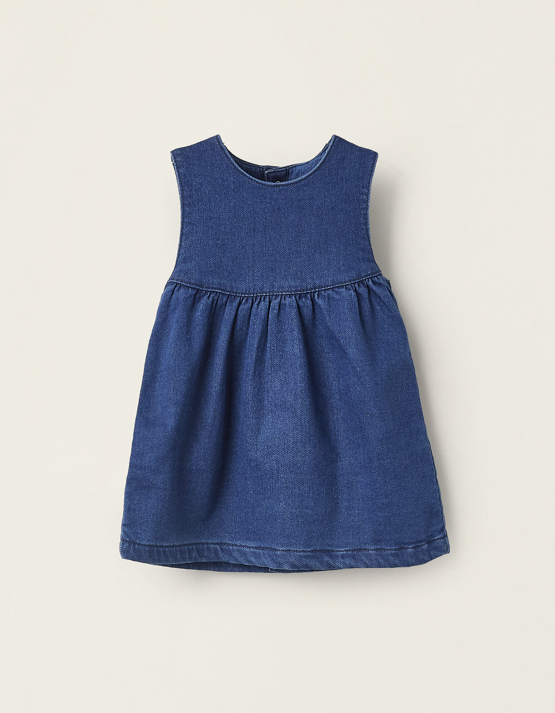 Robe en Jean pour Nouveau-Née, Bleu