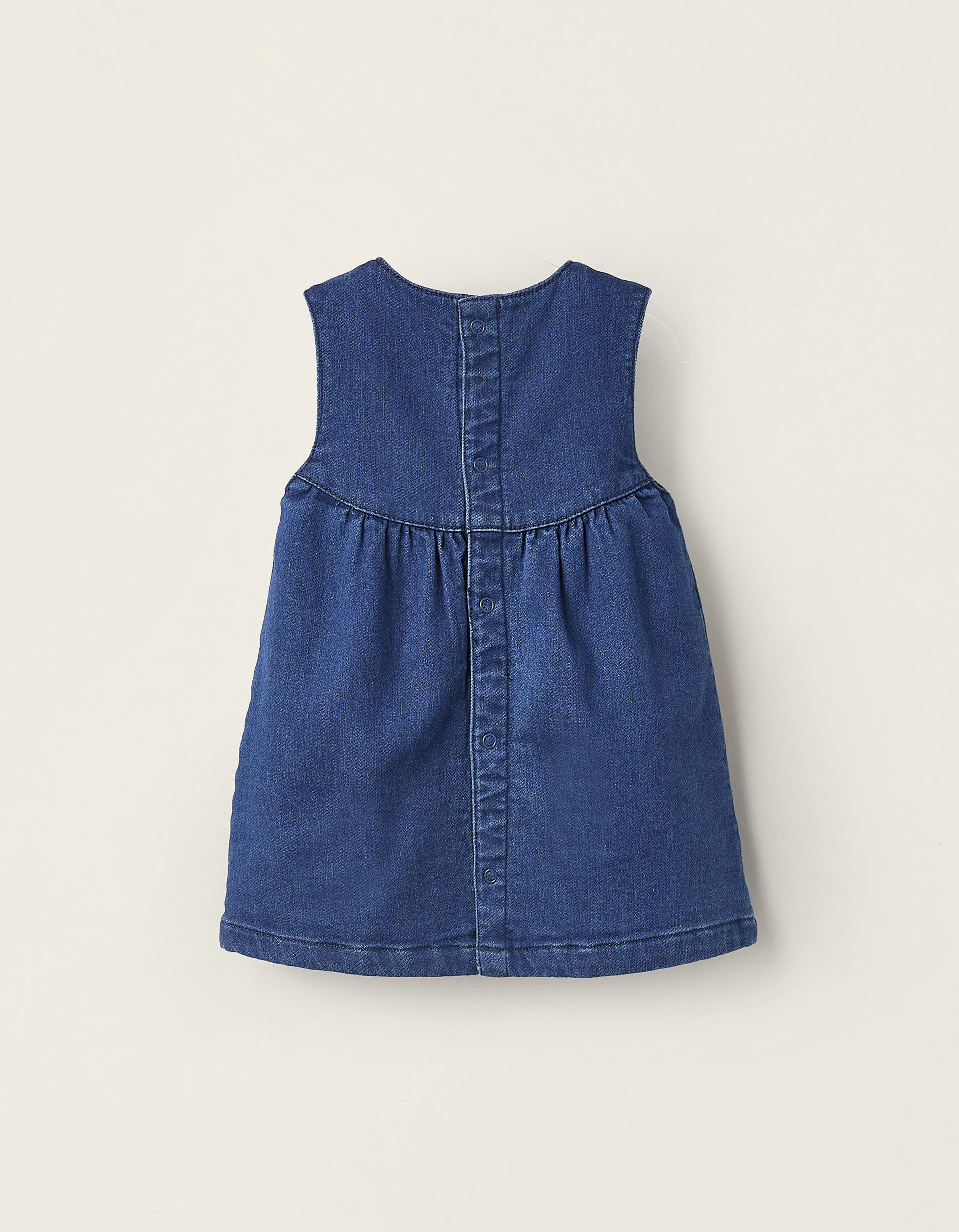 Robe en Jean pour Nouveau-Née, Bleu