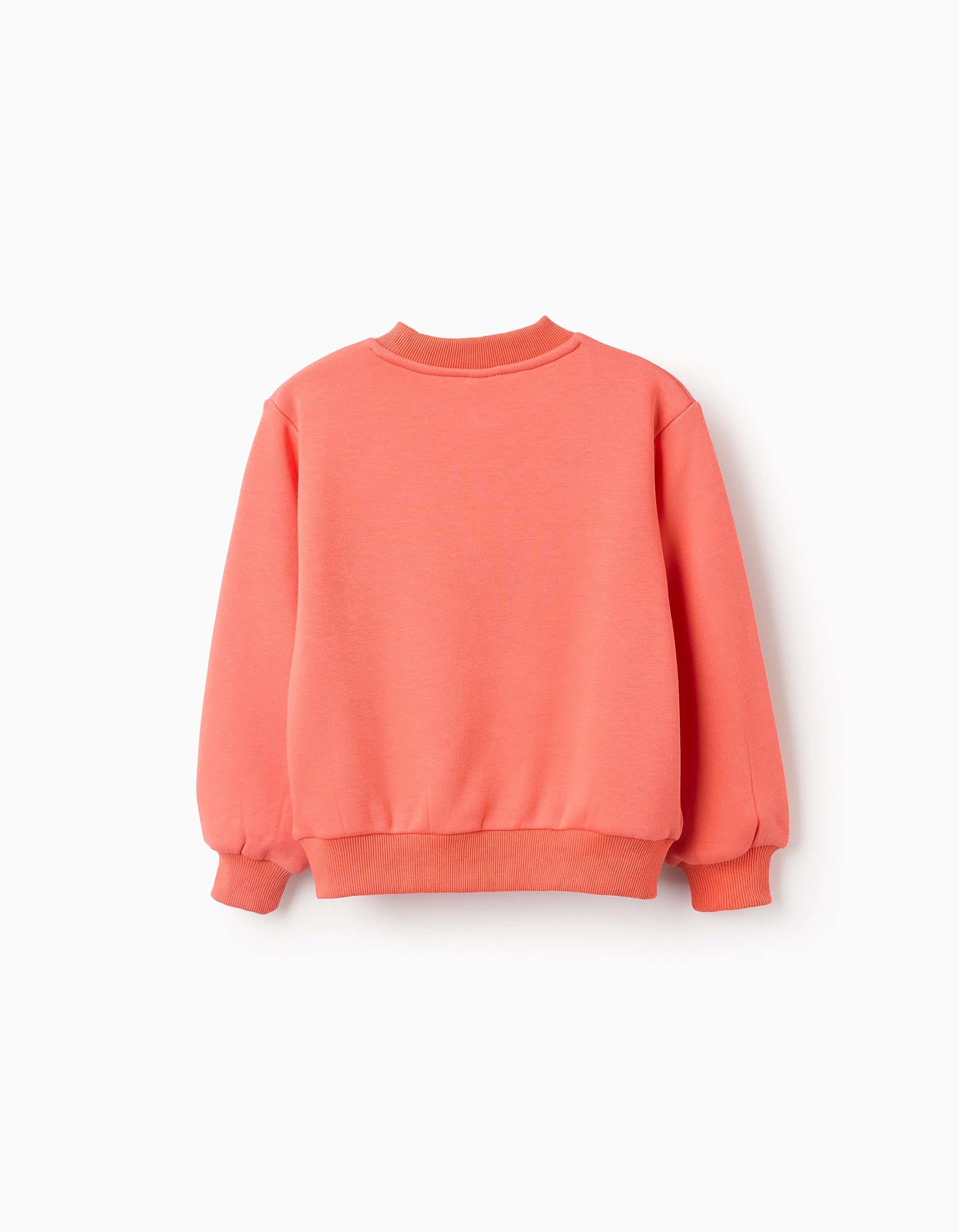 Thermal Effect Sweatshirt for Girls 'Freedom', Orange