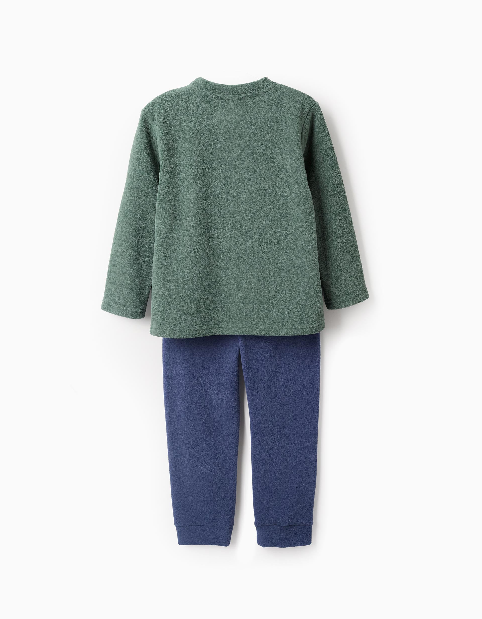 Pijama Polar para Niño '96', Verde/Azul