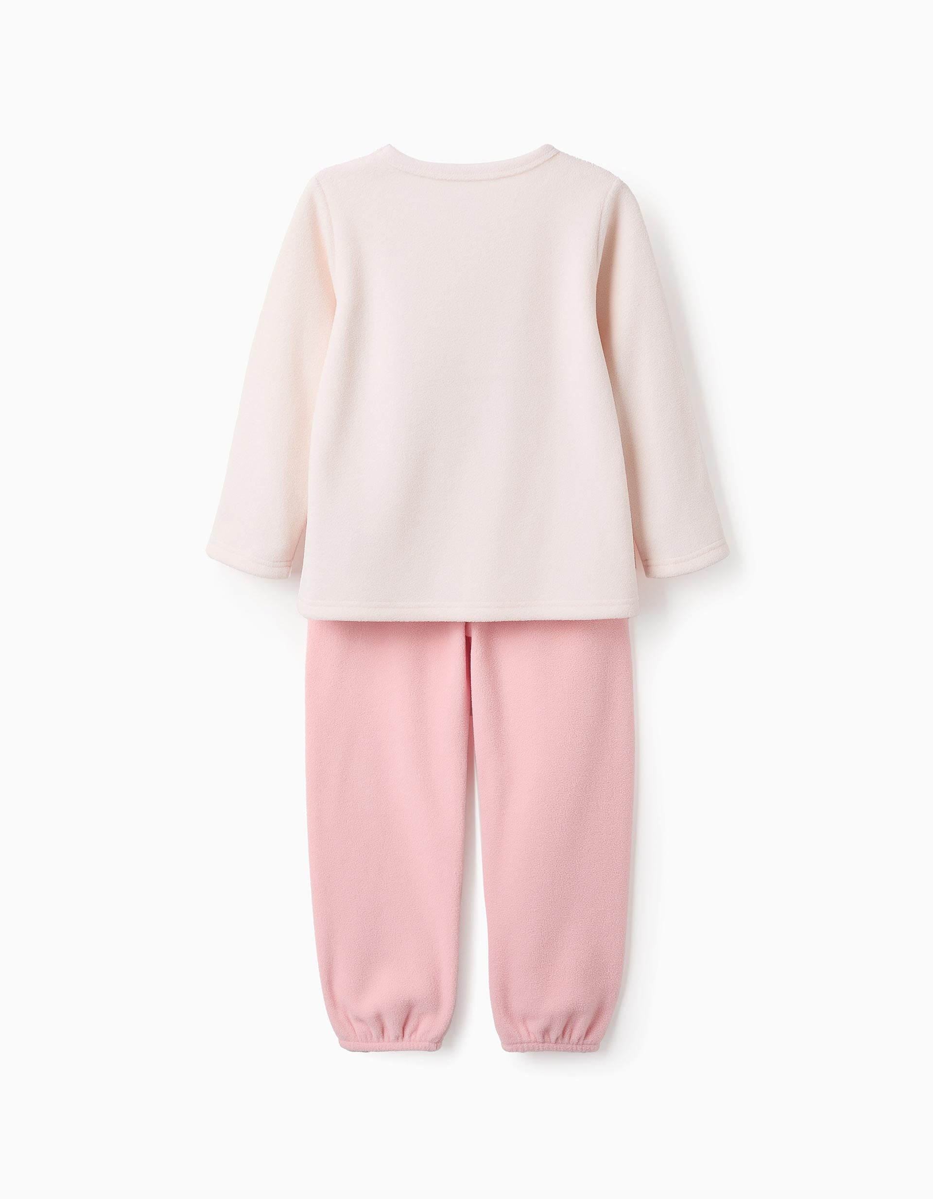 Pyjama Polaire pour Fille 'Love', Rose