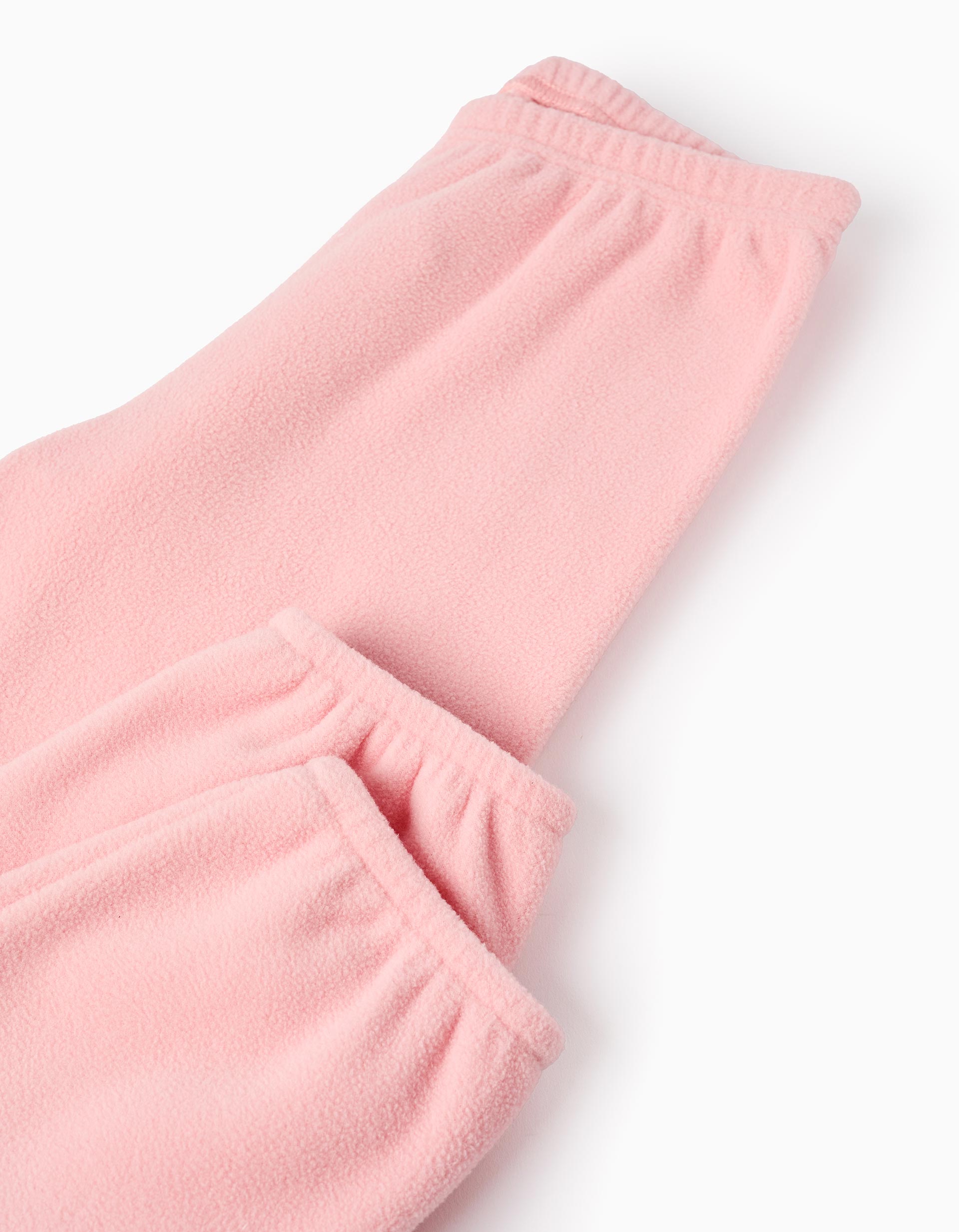 Pyjama Polaire pour Fille 'Love', Rose