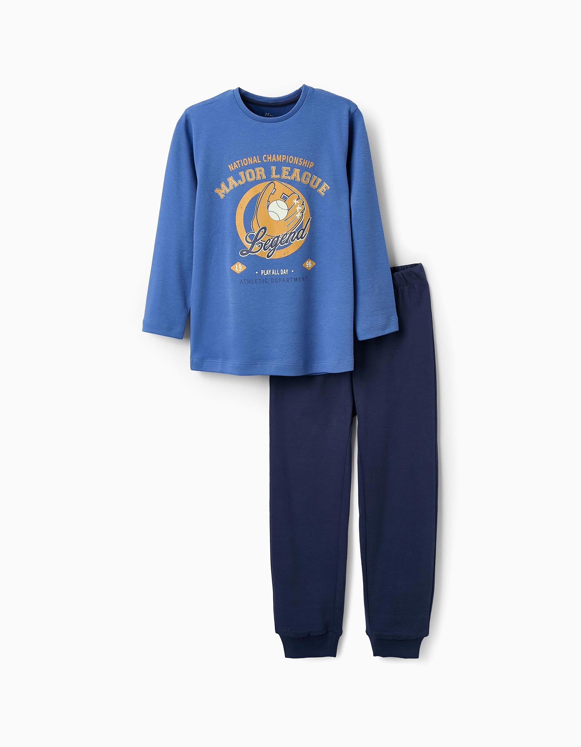 Pijama Brilha no Escuro para Menino 'Legend', Azul