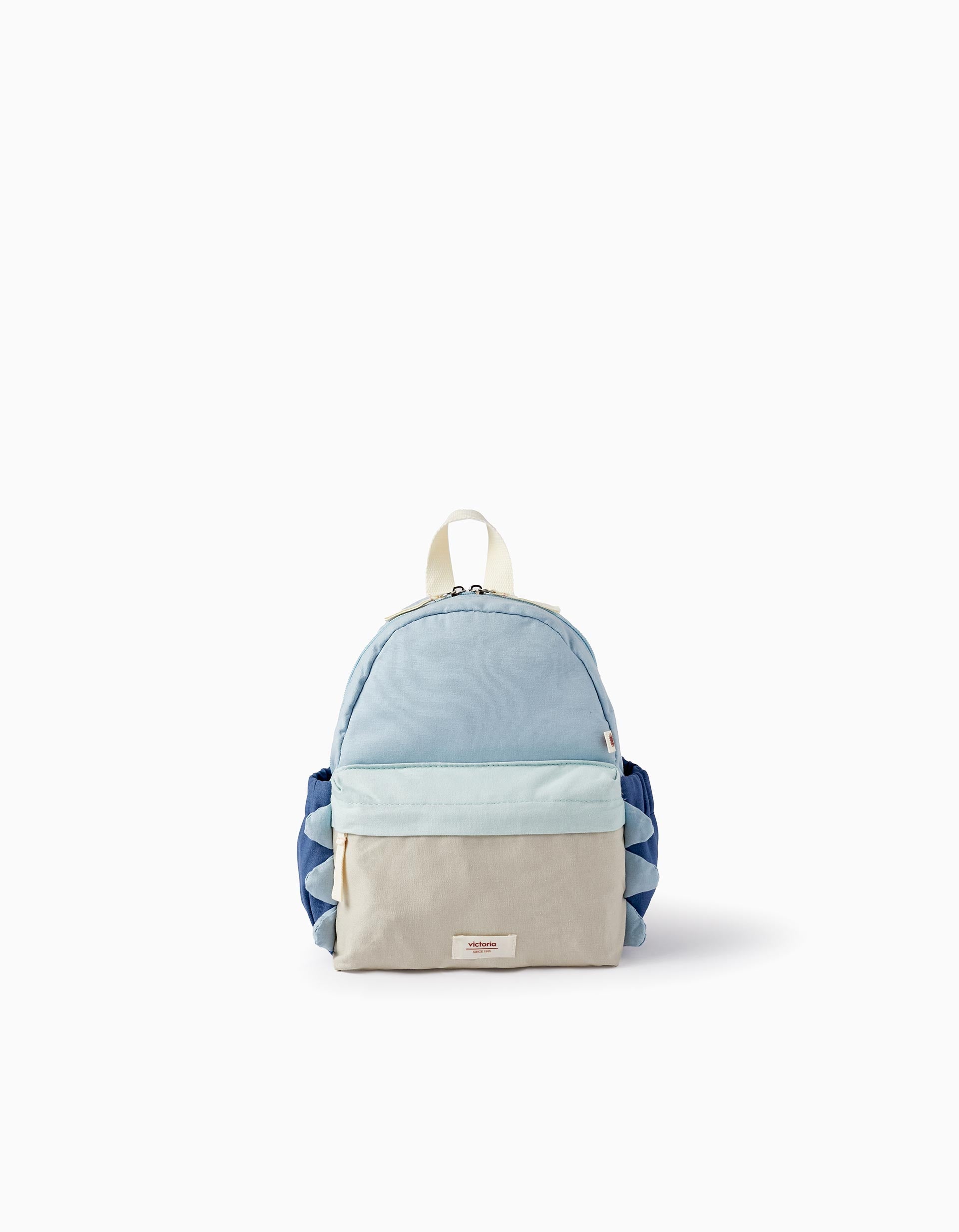 Dinosaur Cotton Backpack for Boys 'Victoria', Blue/Beige