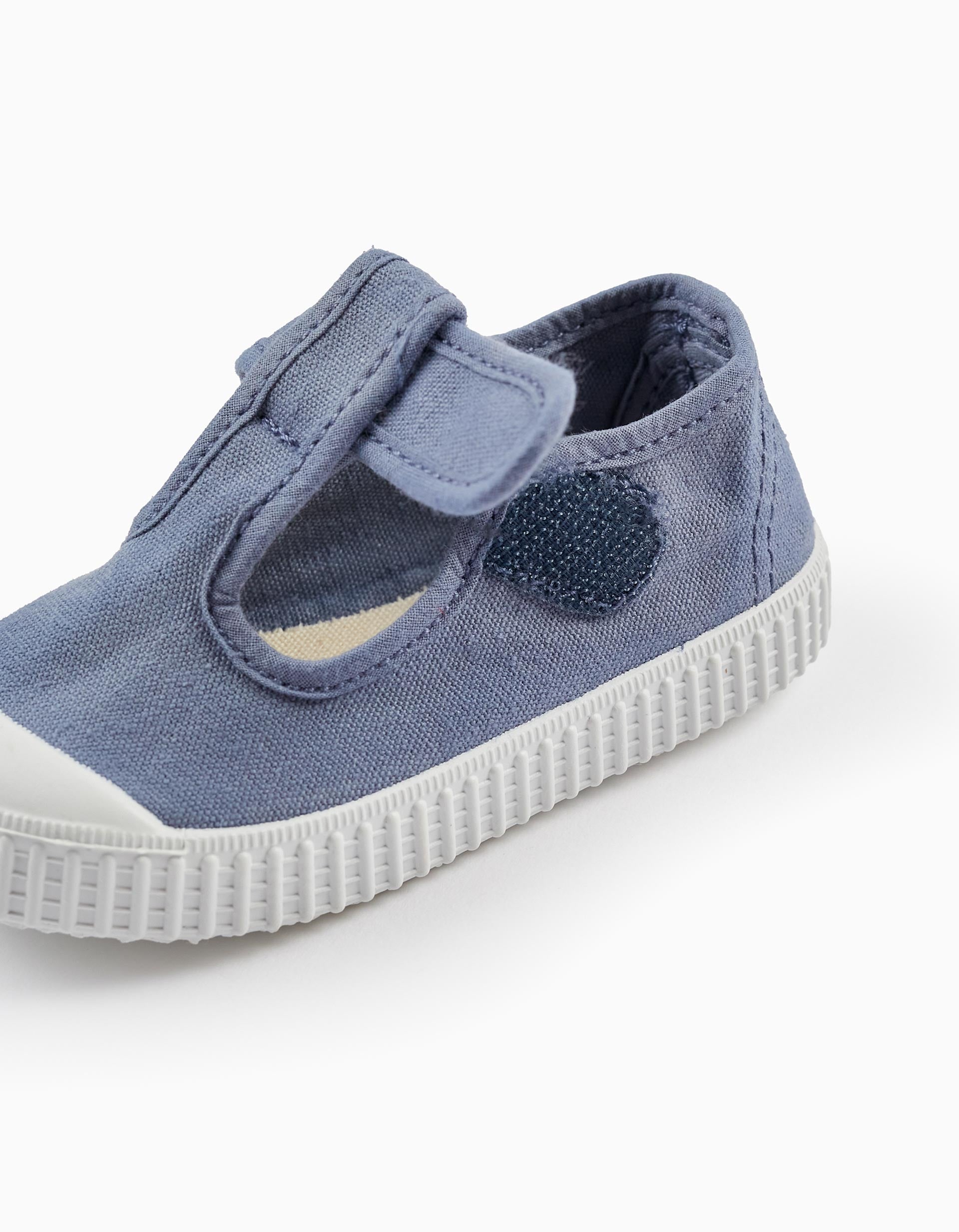 Canvas Trainers For Babies And Children ‘Victoria’, Blue