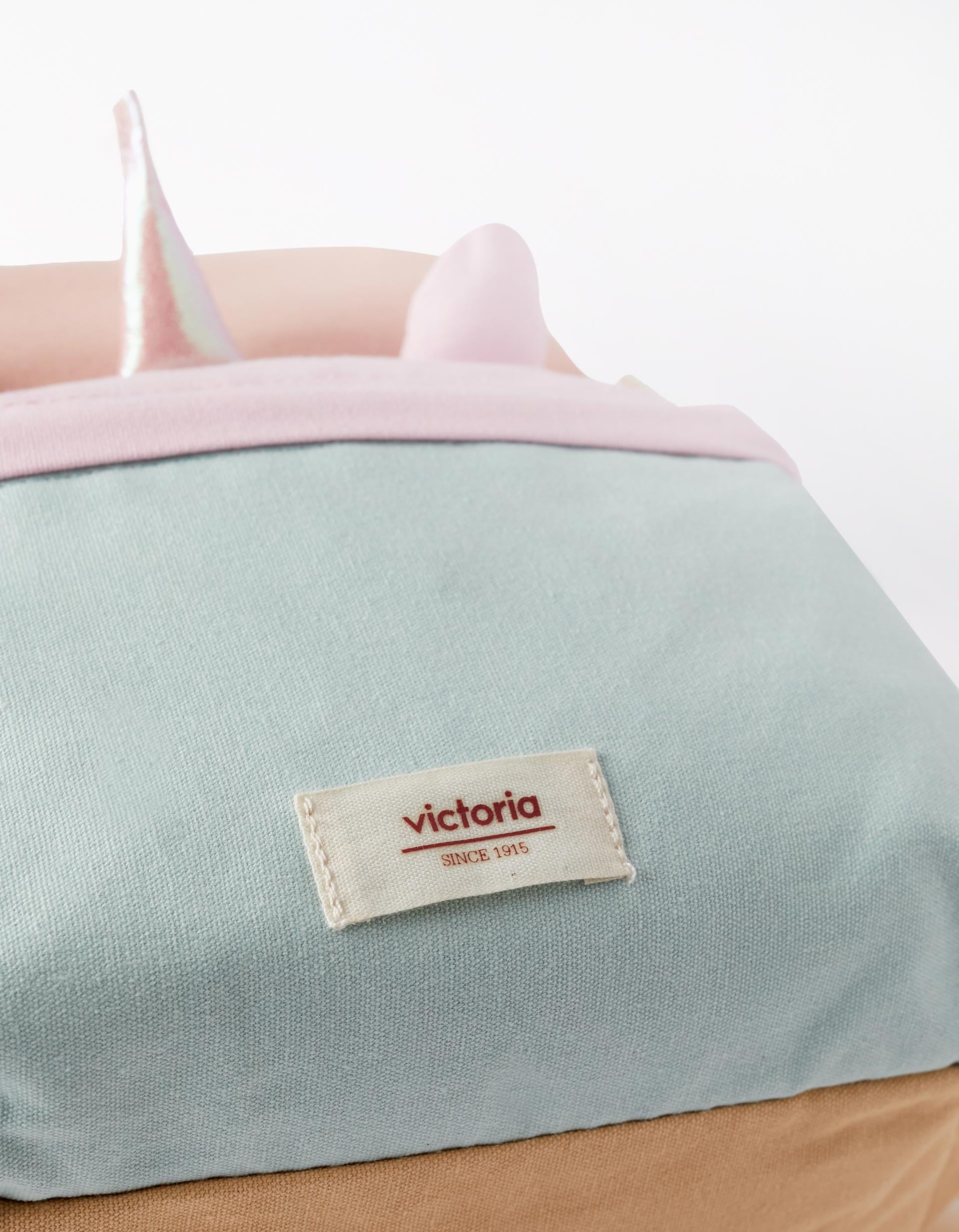 Sac à Dos Licorne pour Fille 'Licorne', Bleu/Rose/Beige