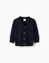 Cardigan for Baby Boys, Dark Blue