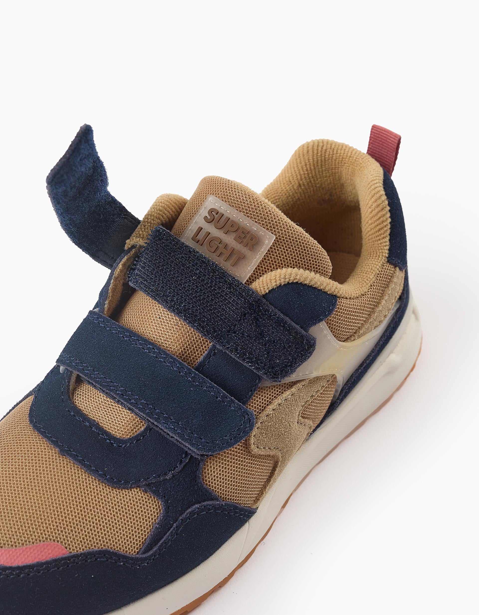 Sapatilhas para Menino 'ZY Superlight Runner', Camel/Azul