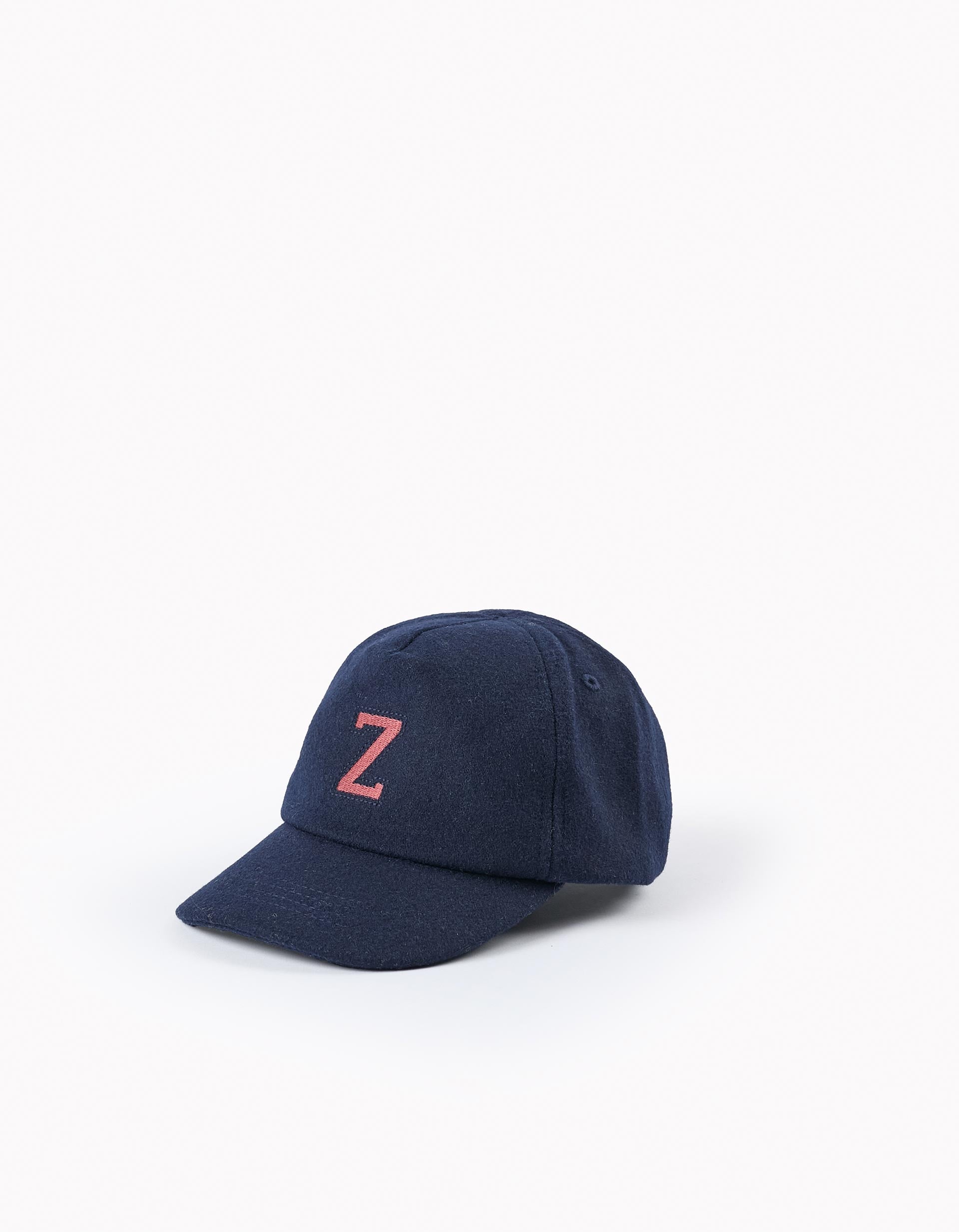 Casquette en Feutre ZY pour Bébé et Garçon, Bleu Foncé