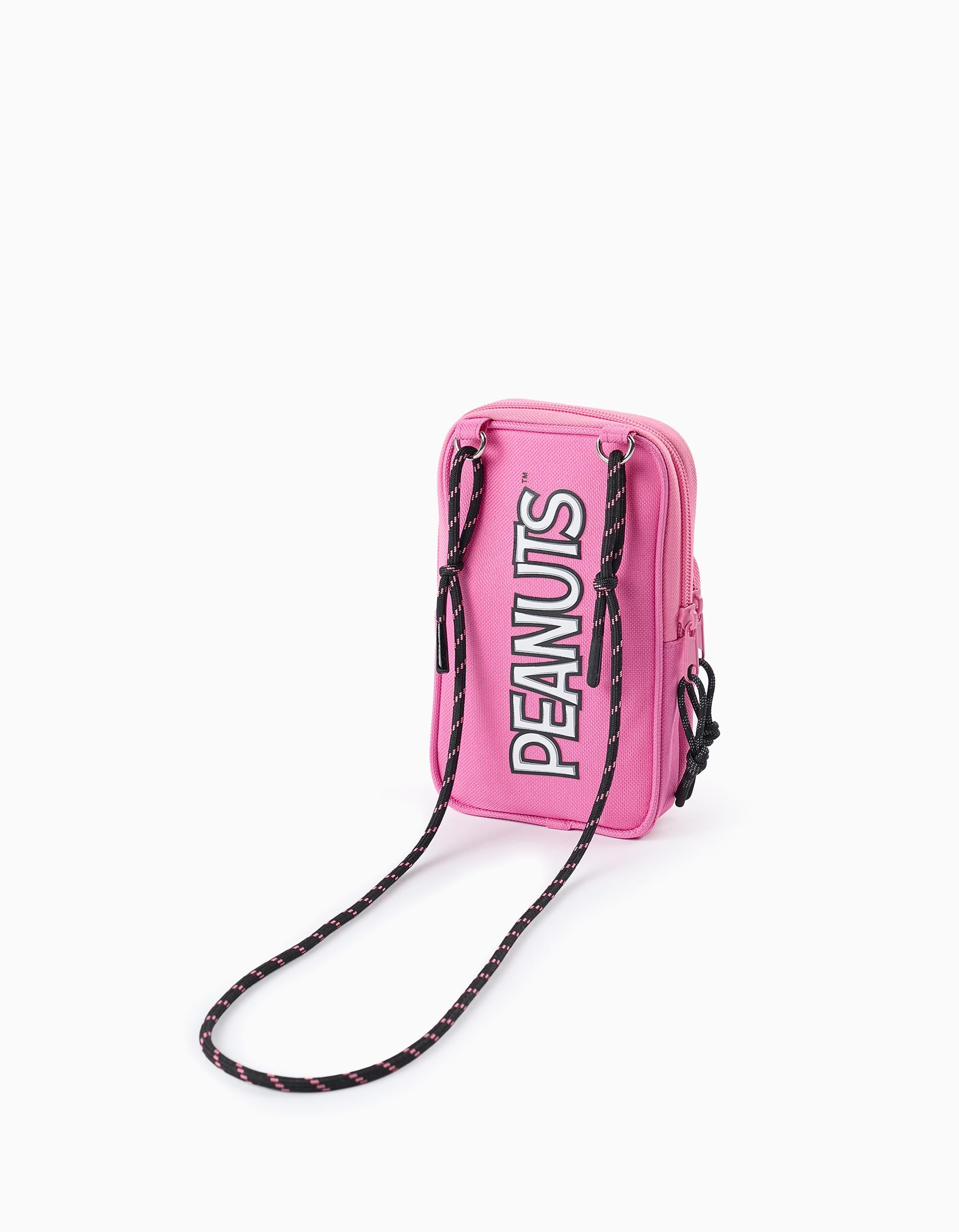 Bolsa Bandolera para Niña 'Snoopy', Rosa