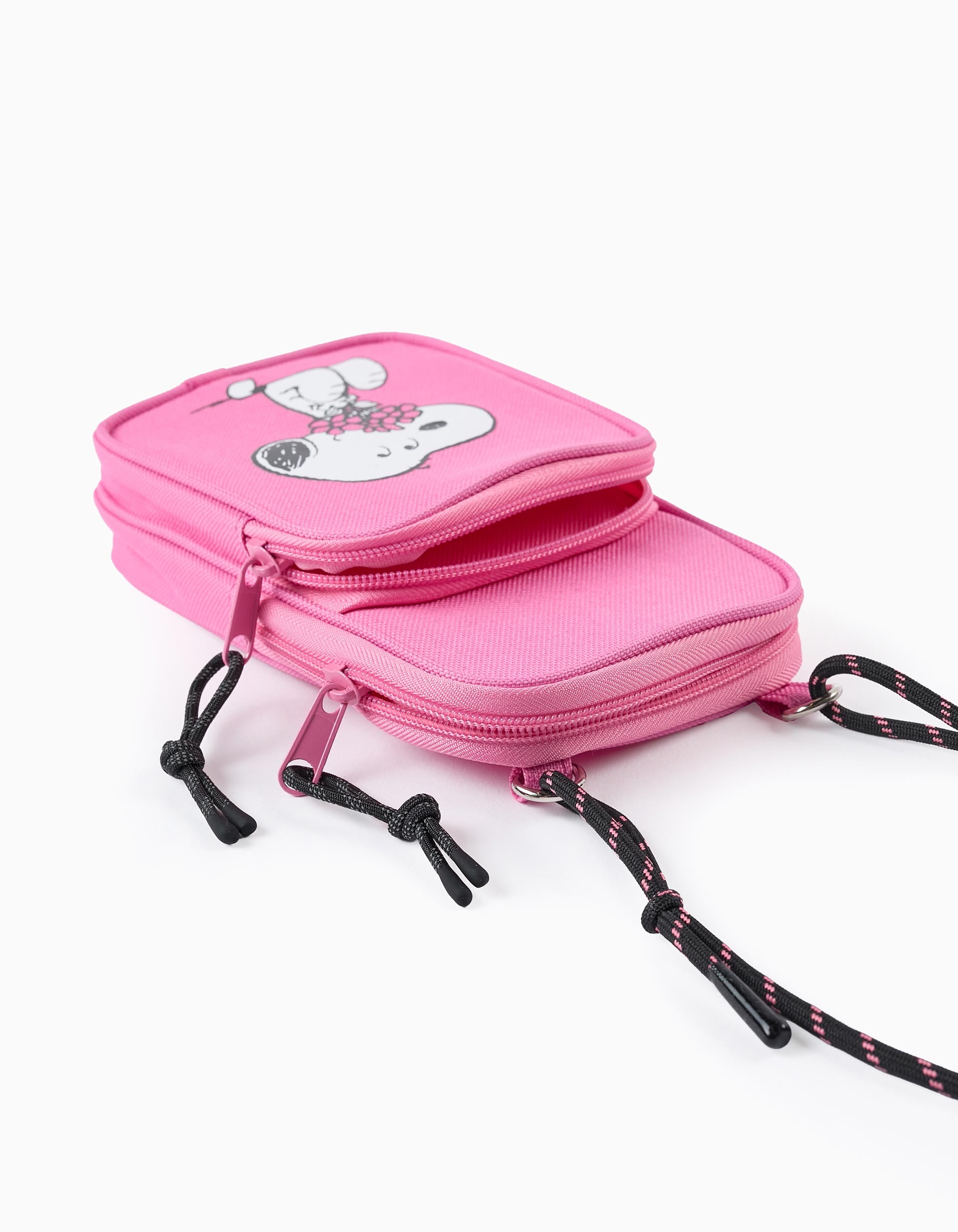 Bolsa a Tiracolo para Menina 'Snoopy', Rosa