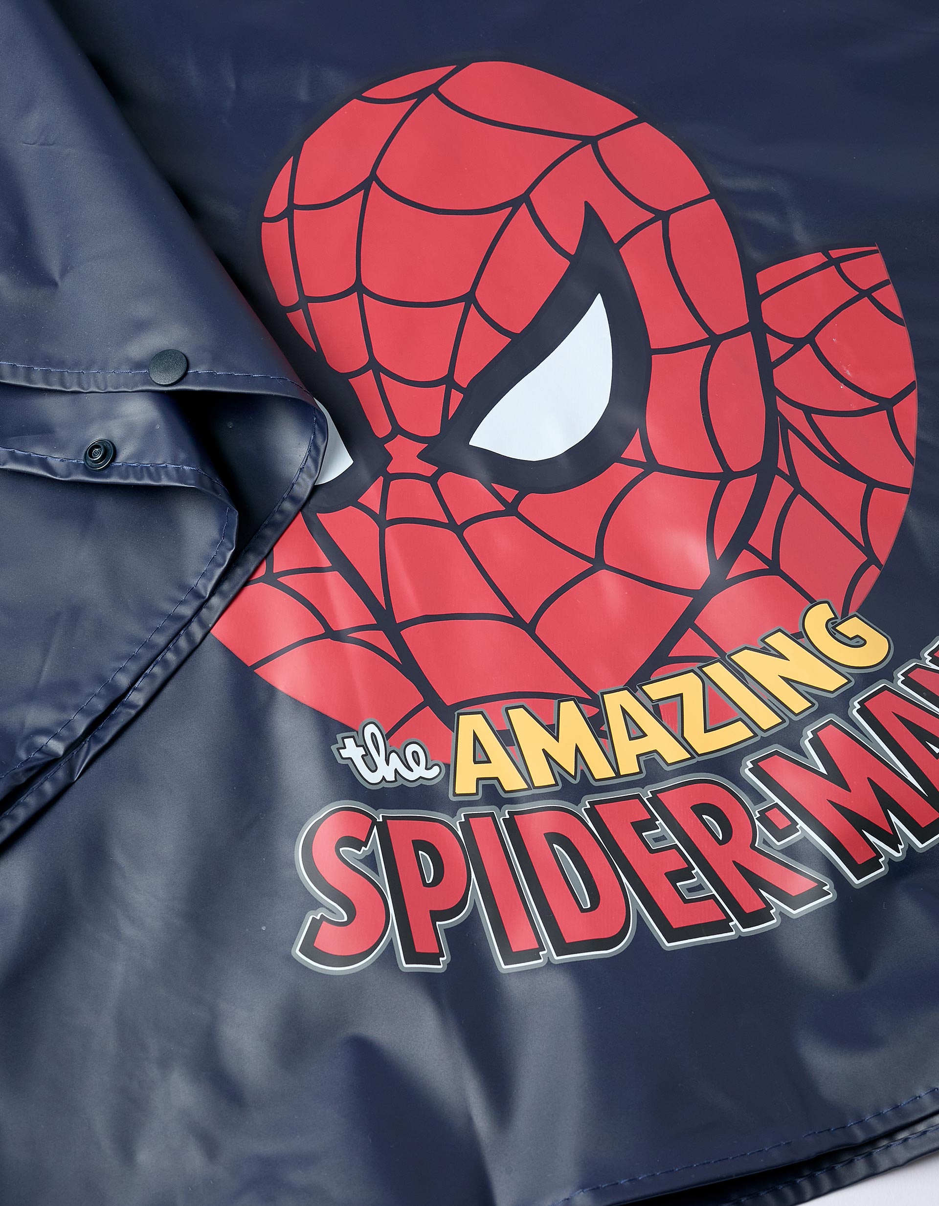 Poncho de Lluvia para Bebé y Niño 'Spider-Man', Azul Oscuro