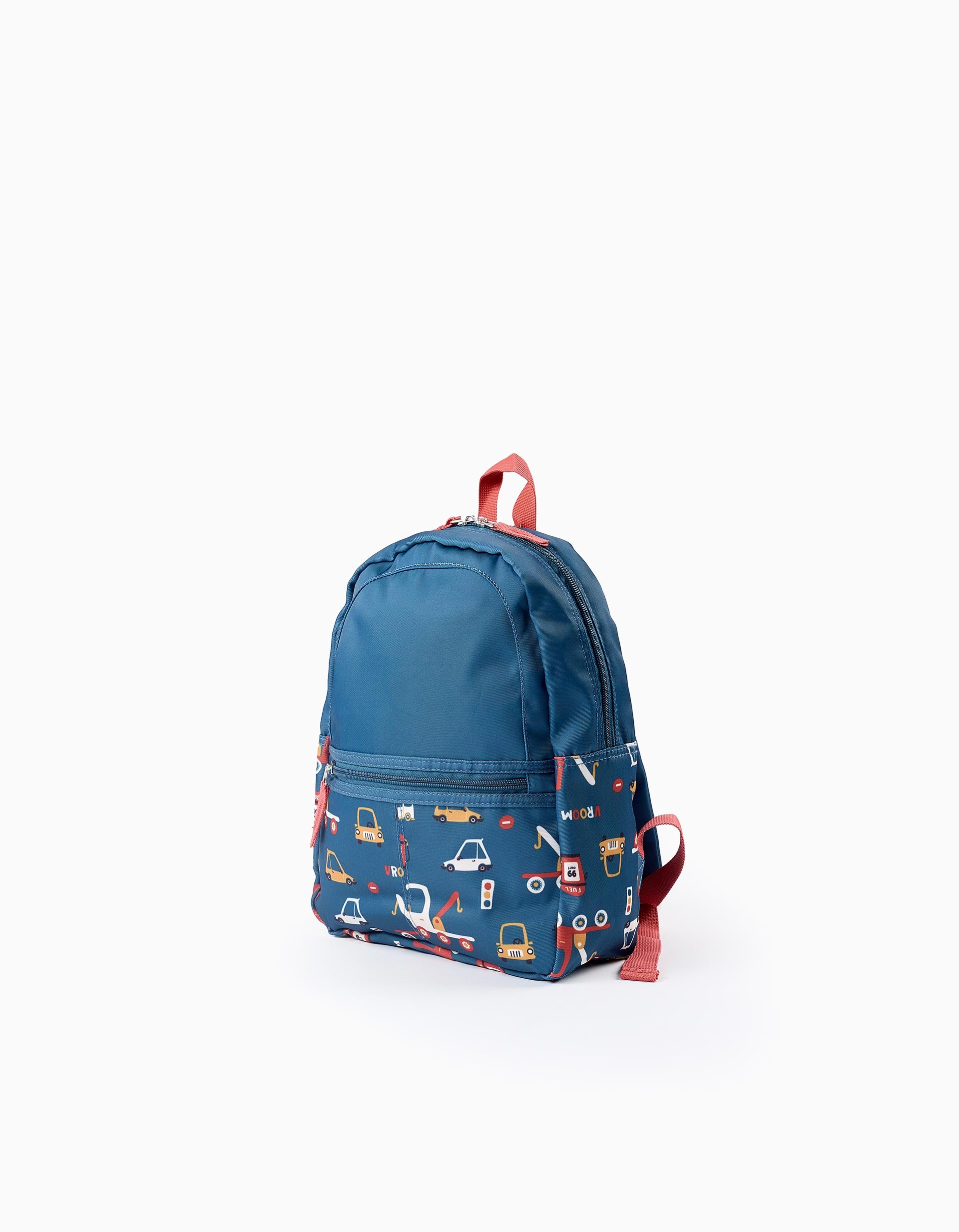 Backpack for Baby Boys 'Vehicles', Turquoise