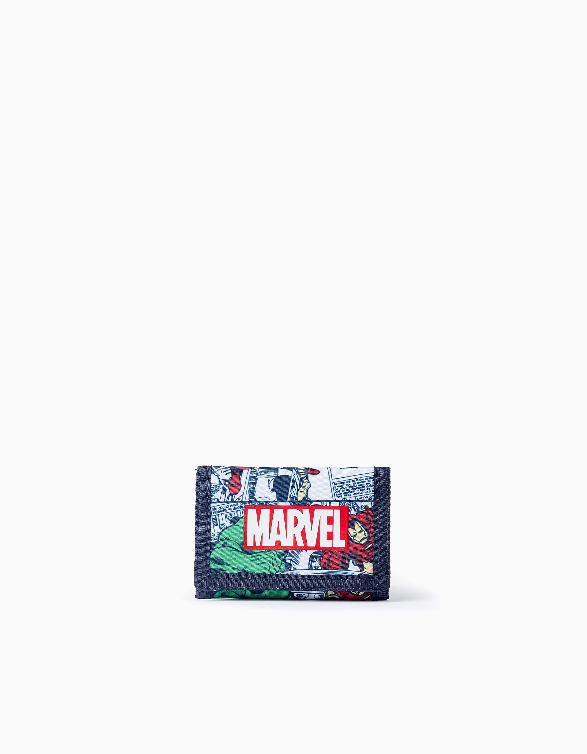 Portefeuille en Tissu pour Garçon 'Avengers', Bleu Foncé