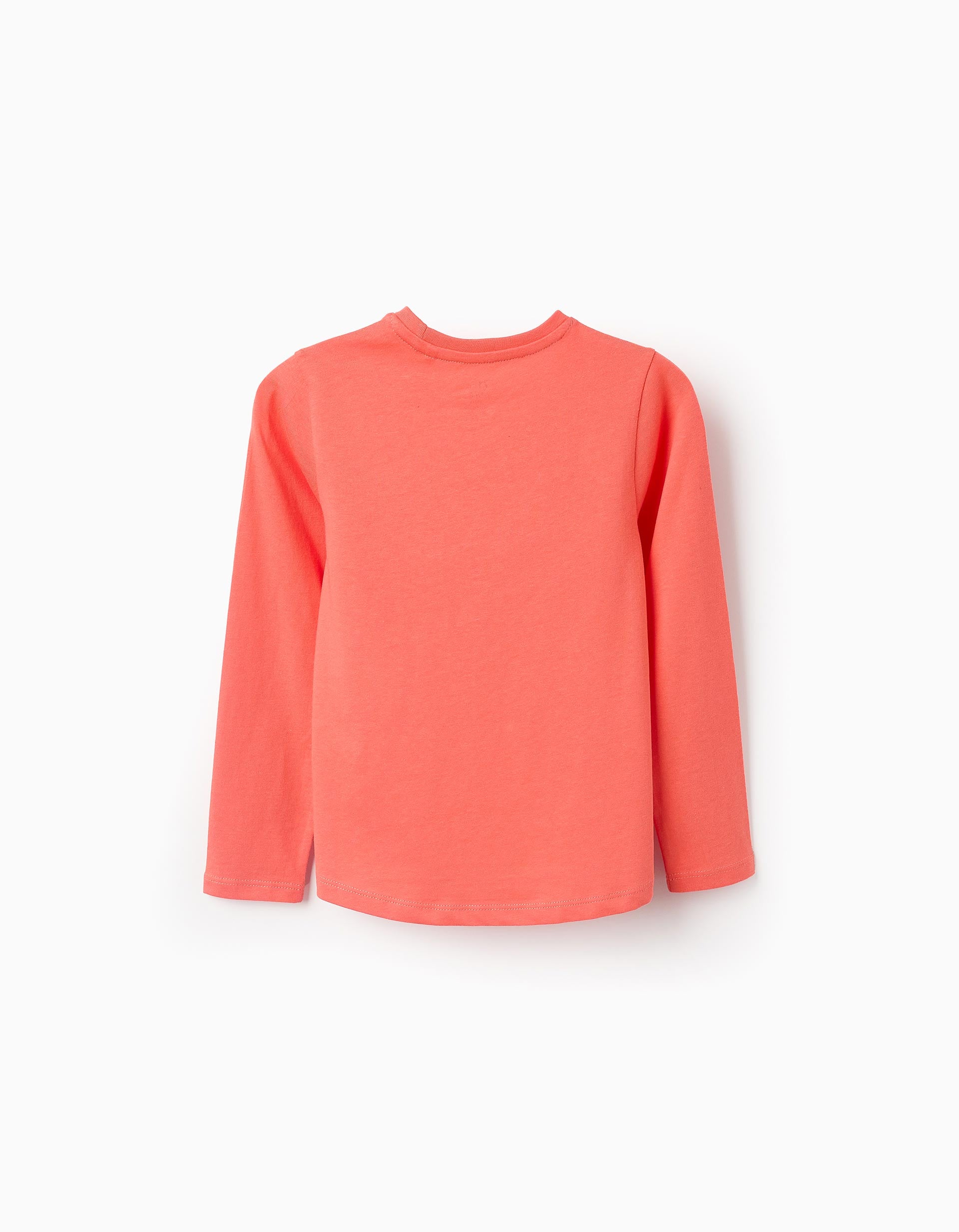 Long Sleeve T-shirt for Girls 'Art', Orange