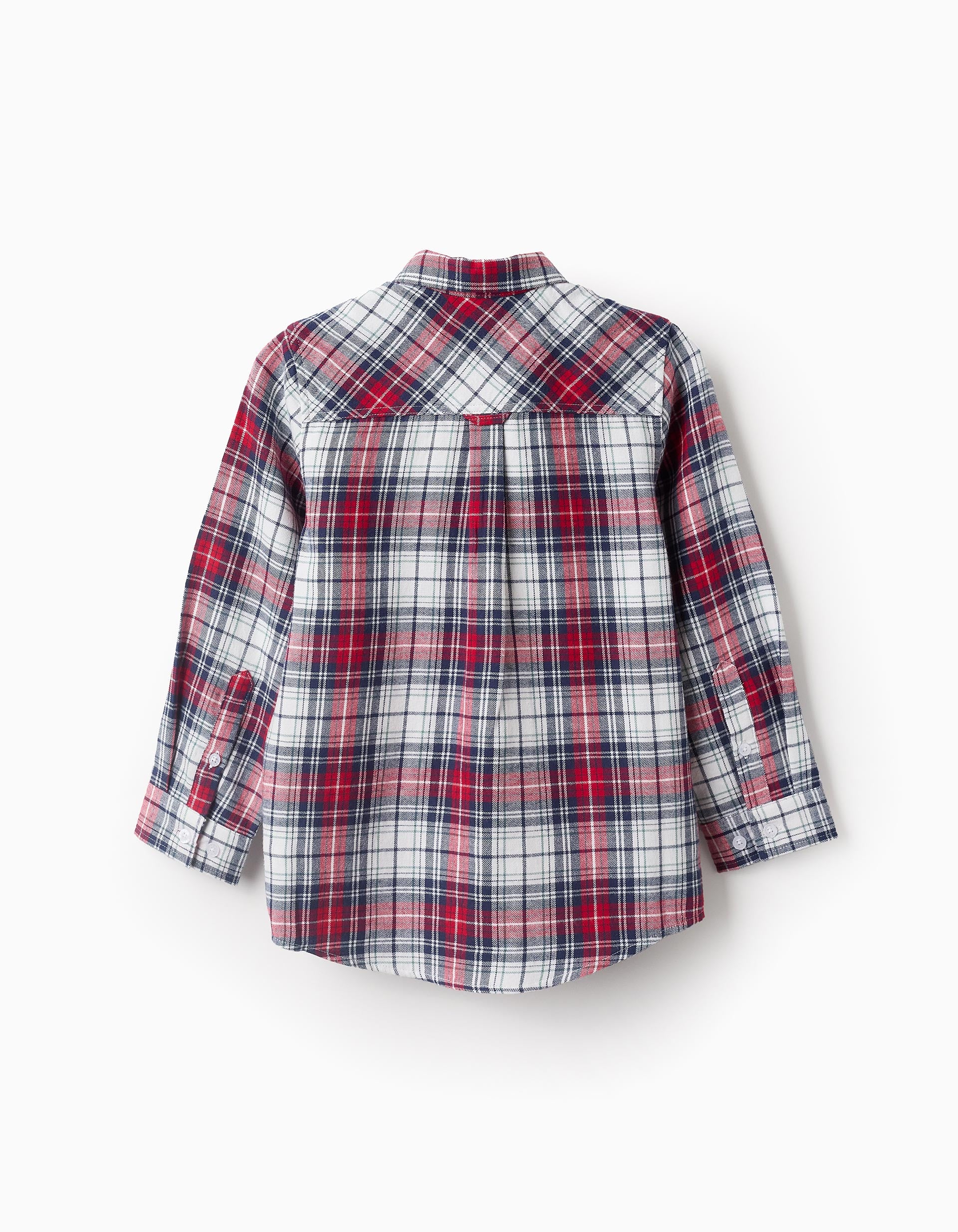 Flannel Checked Shirt for Boys, Multicolour