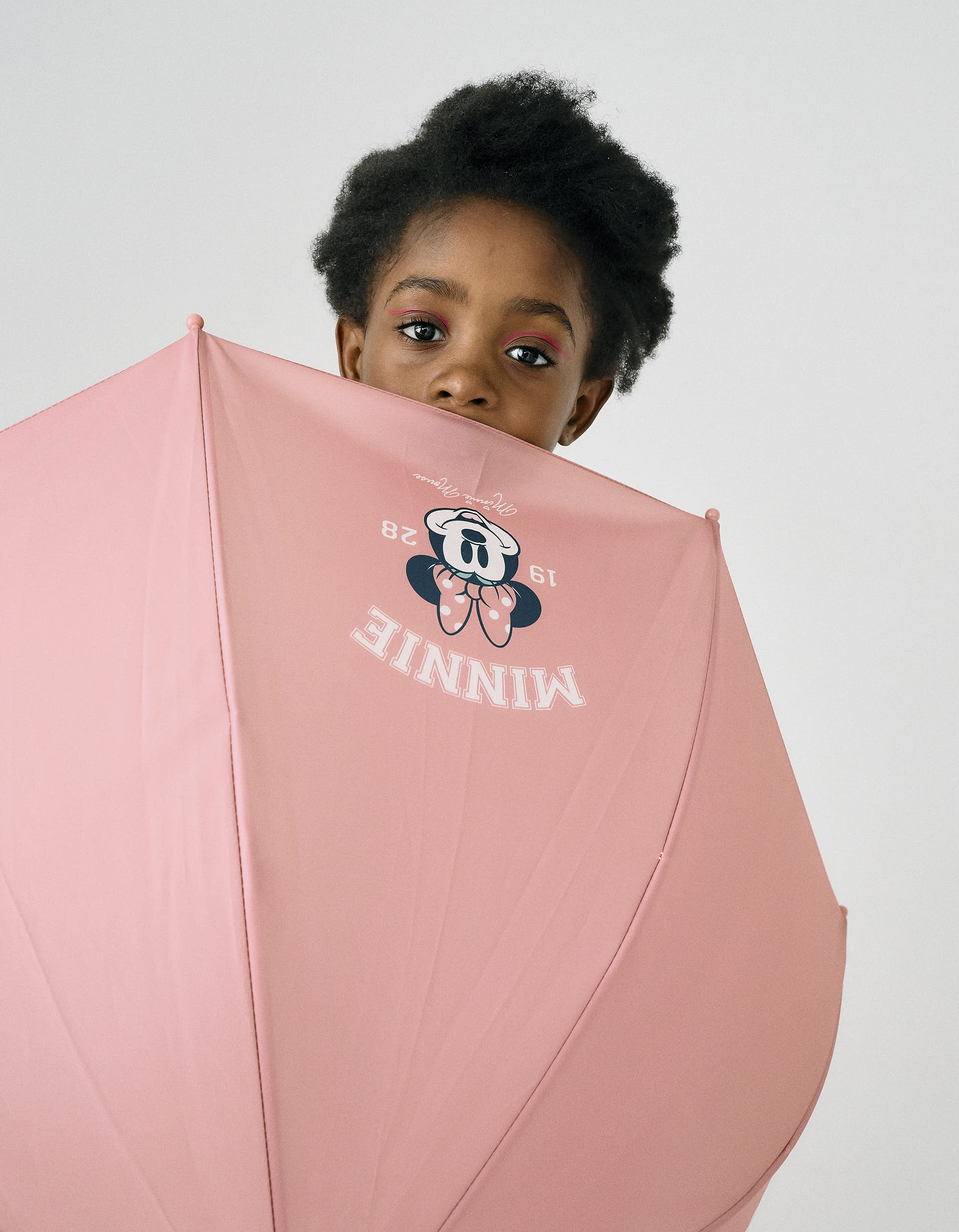 Parapluie pour Bébé et Fille 'Minnie', Rose