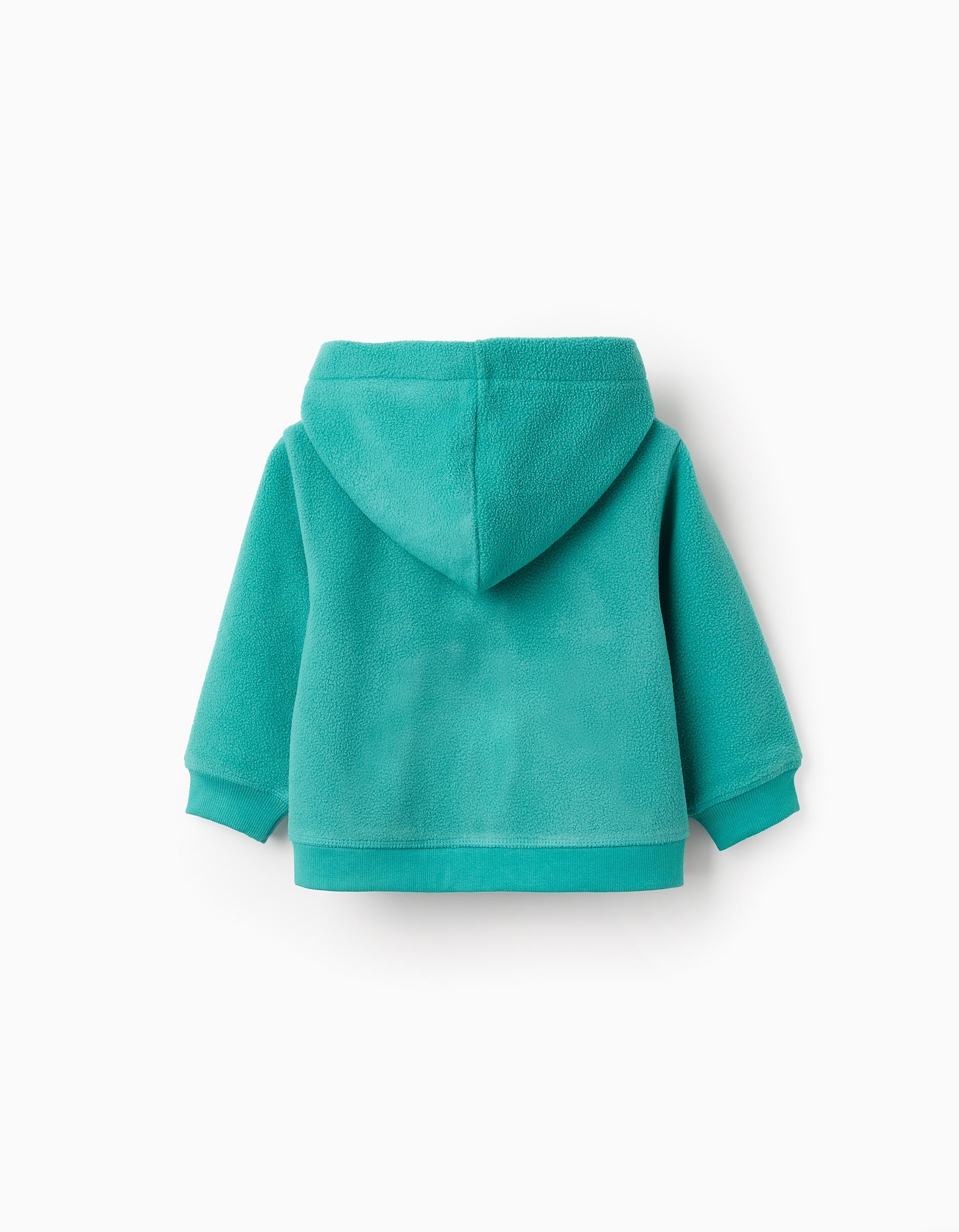 Chaqueta Polar con Capucha para Bebé Niño 'ZY', Verde