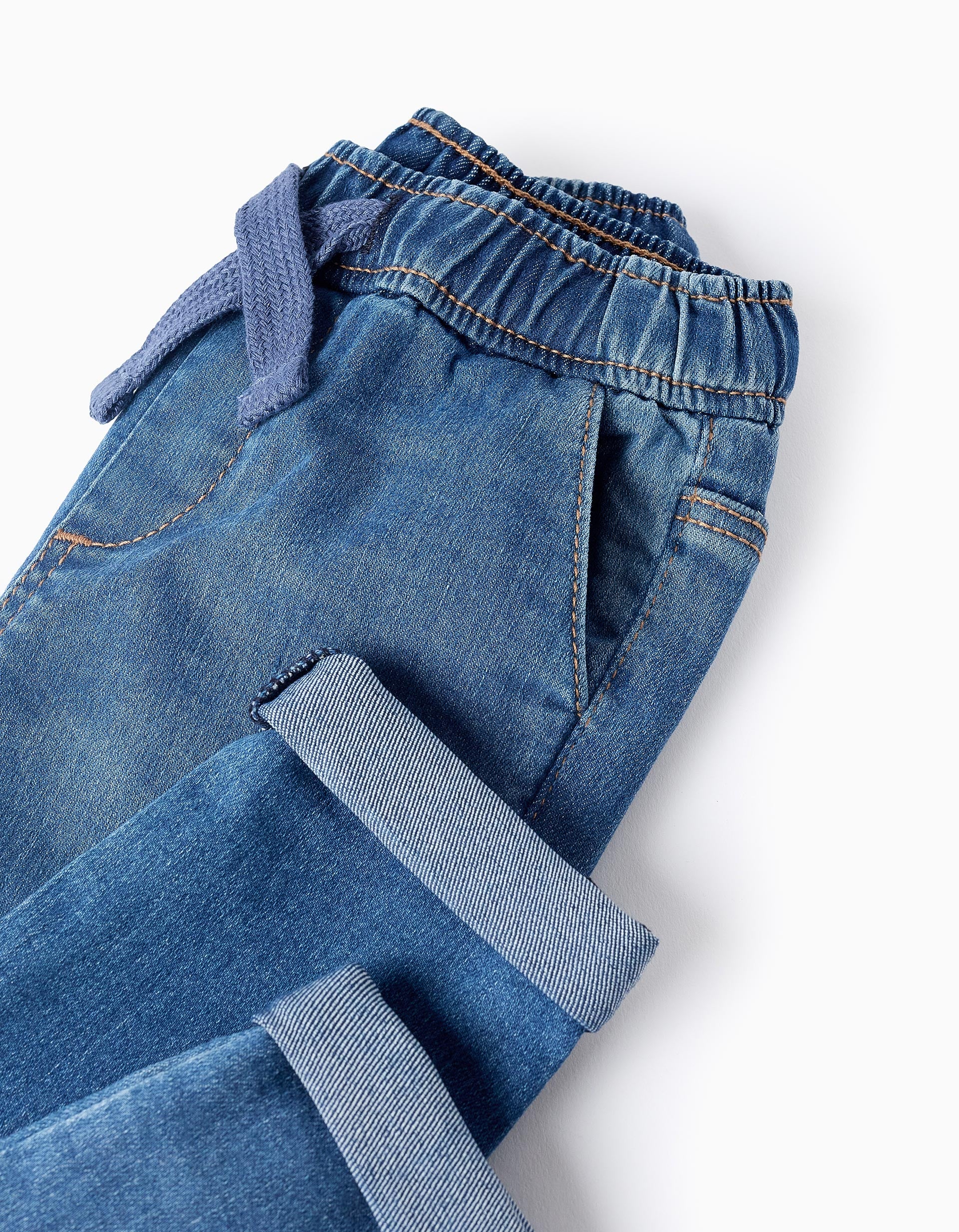 Pantalon en Jean pour Bébé Garçon, Bleu