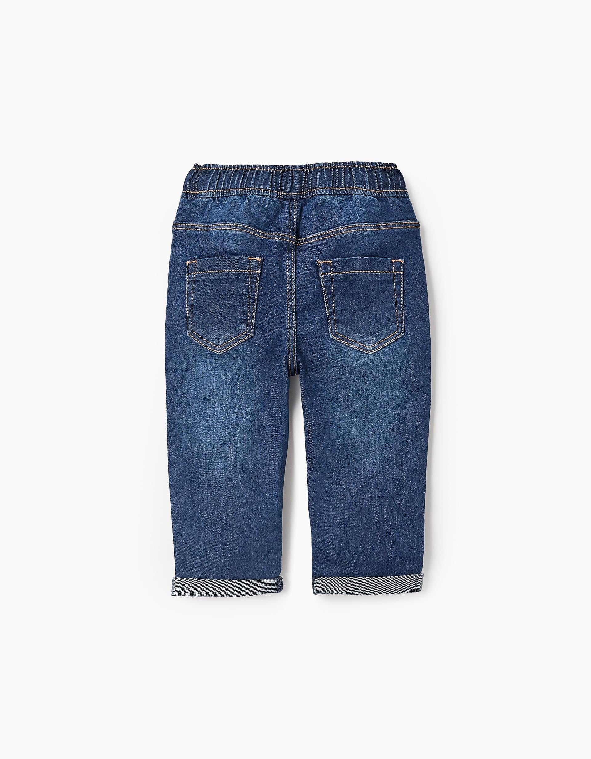 Pantalon  en Jean pour Bébé Garçon, Bleu Foncé