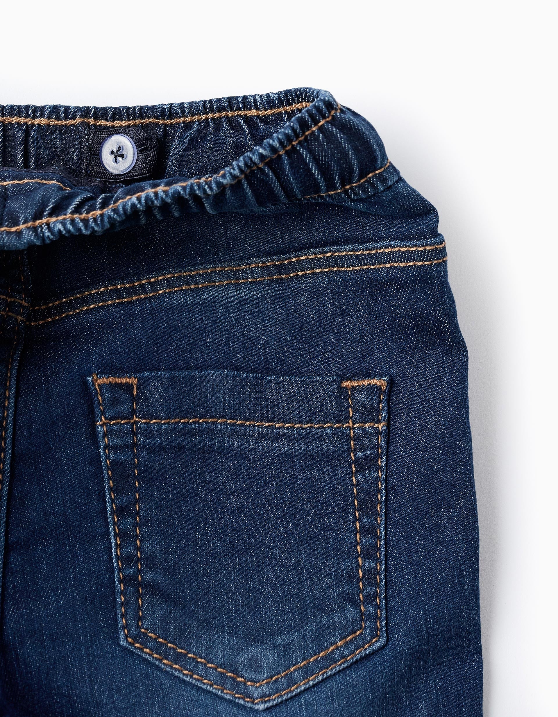 Pantalon  en Jean pour Bébé Garçon, Bleu Foncé