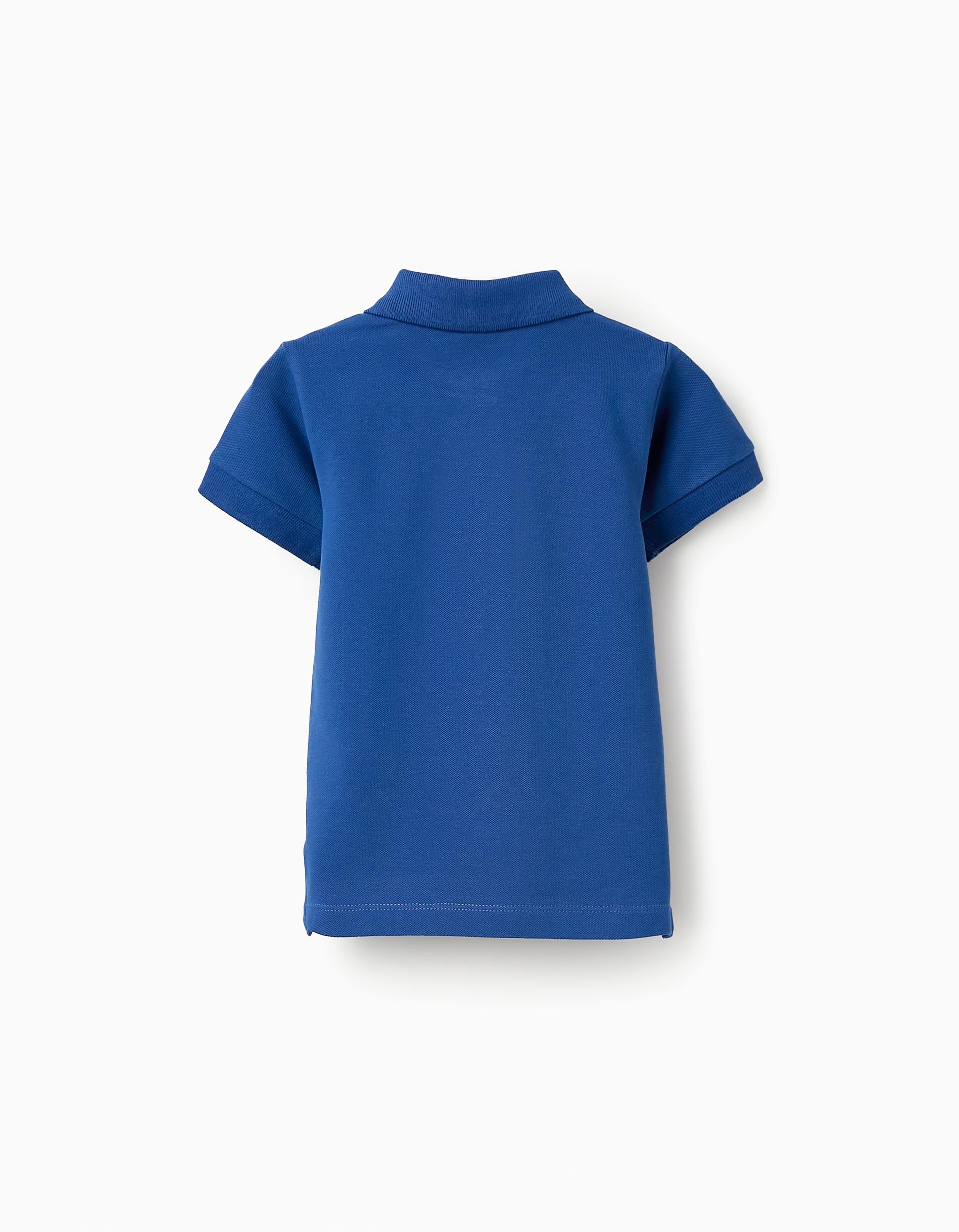 Polo de Algodón para Bebé Niño, Azul