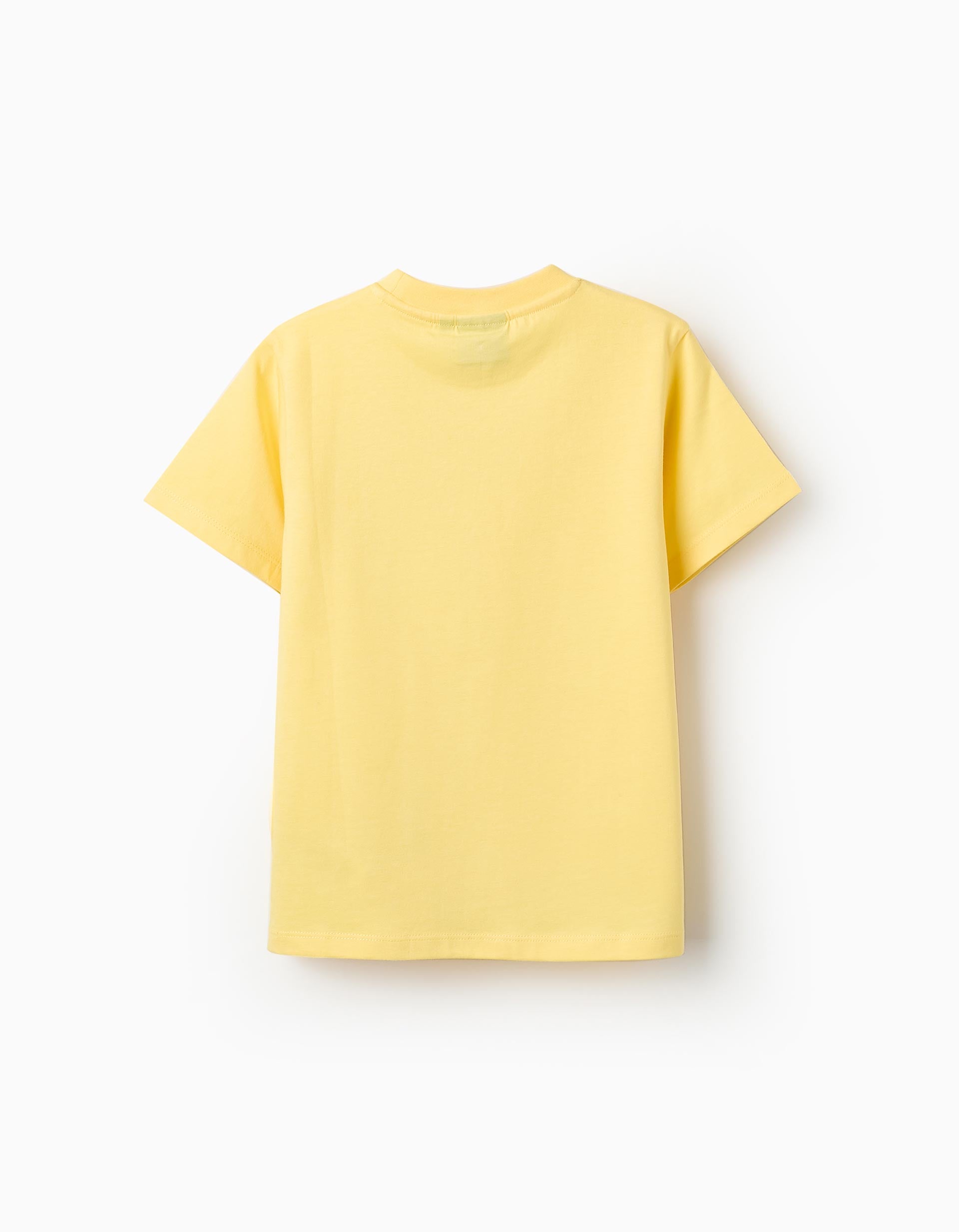 Cotton T-shirt for Boys 'Pikachu', Yellow