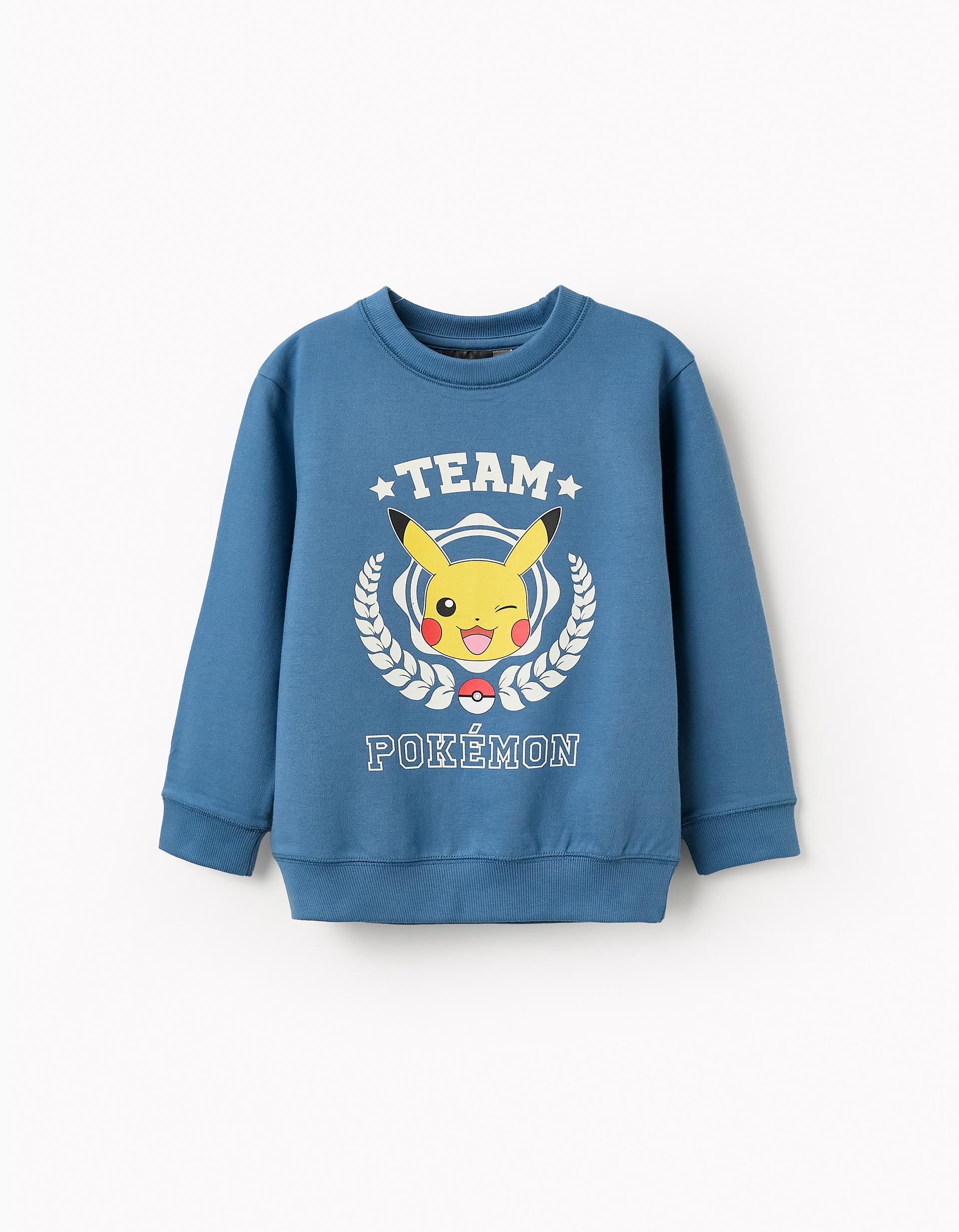 Sudadera de Algodón para Niño 'Team Pokémon', Azul