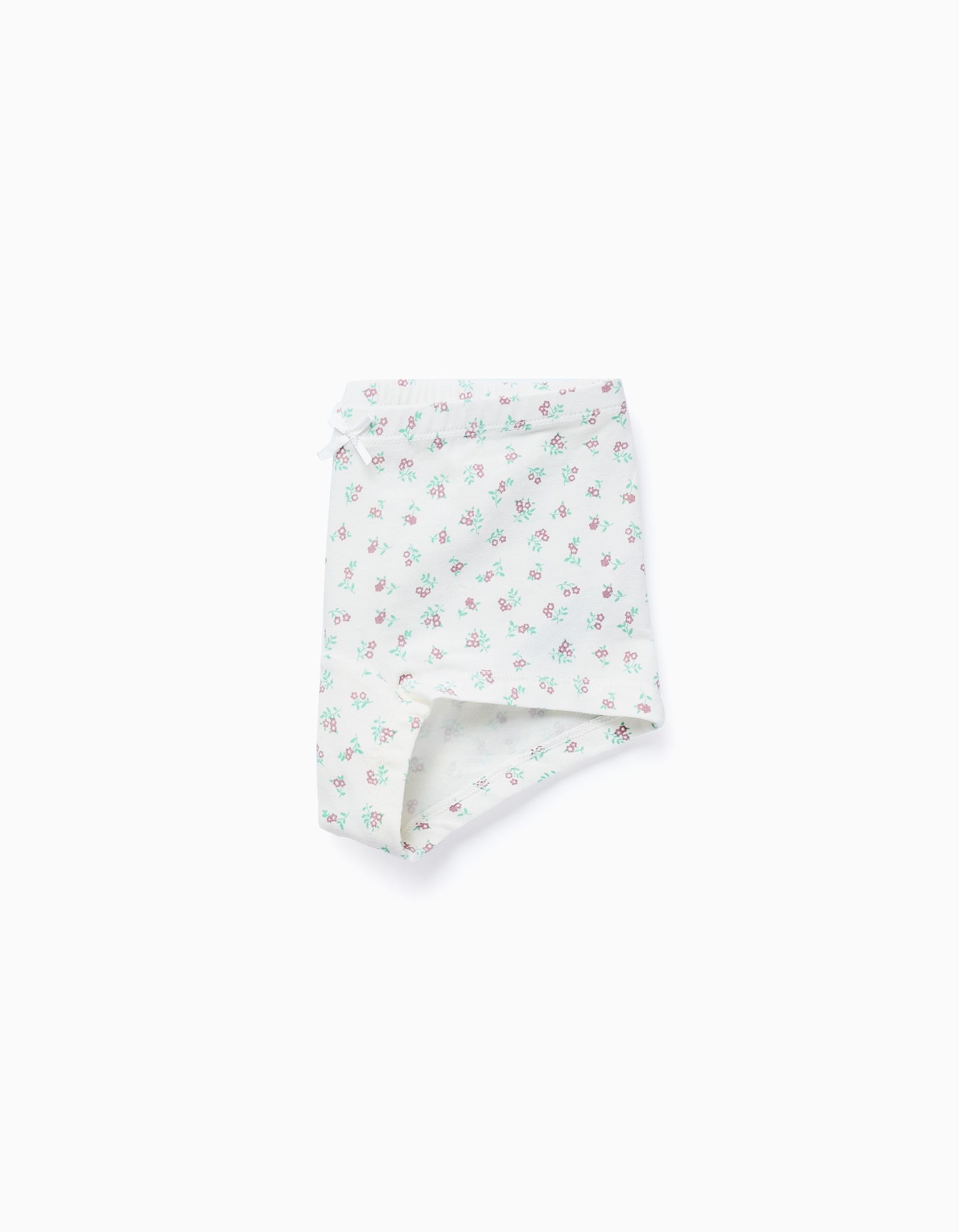 Pack 4 Boxers pour Fille 'Fleurs', Multicolore