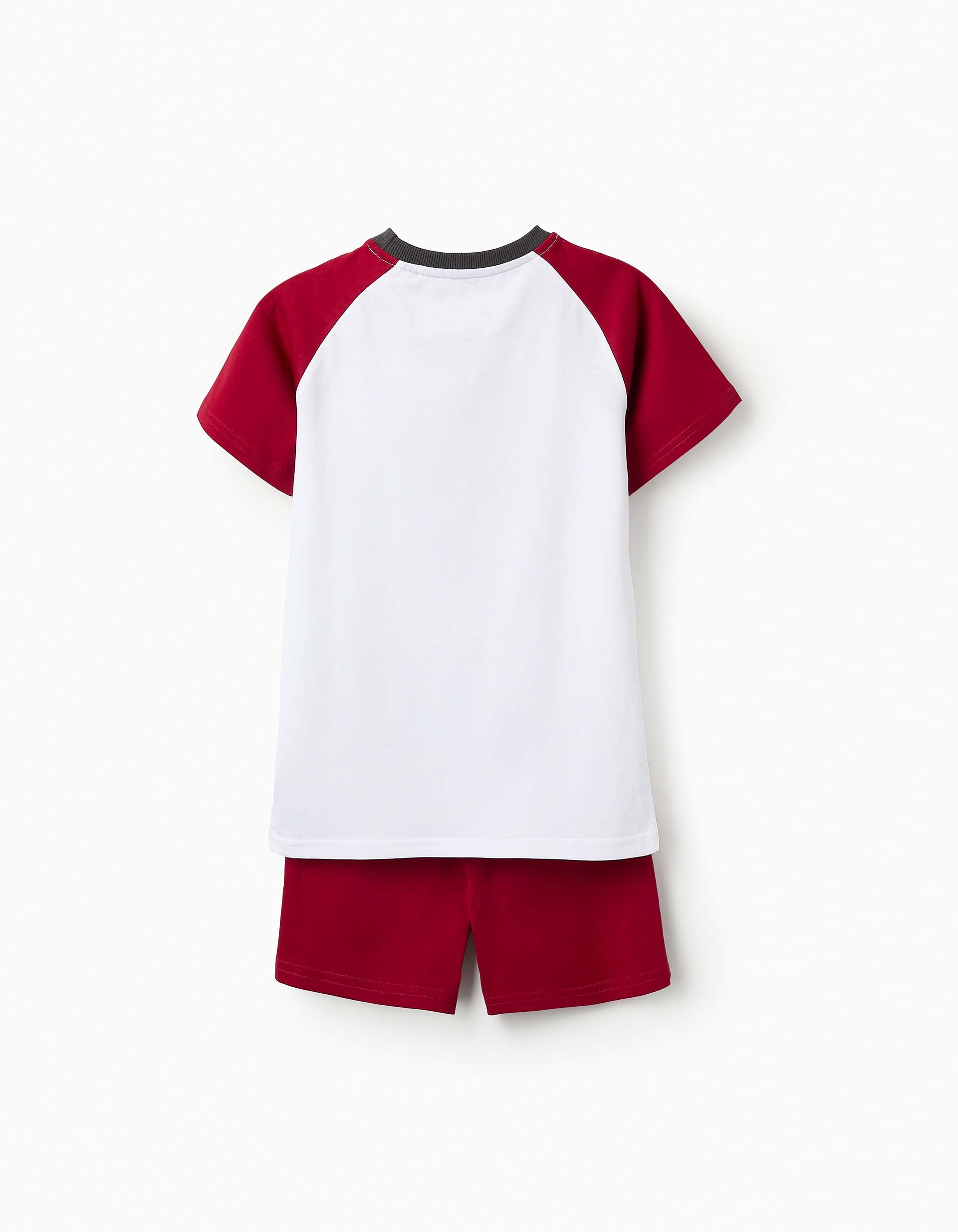 Pyjama en Coton pour Garçon 'Spider-Man', Blanc/Rouge