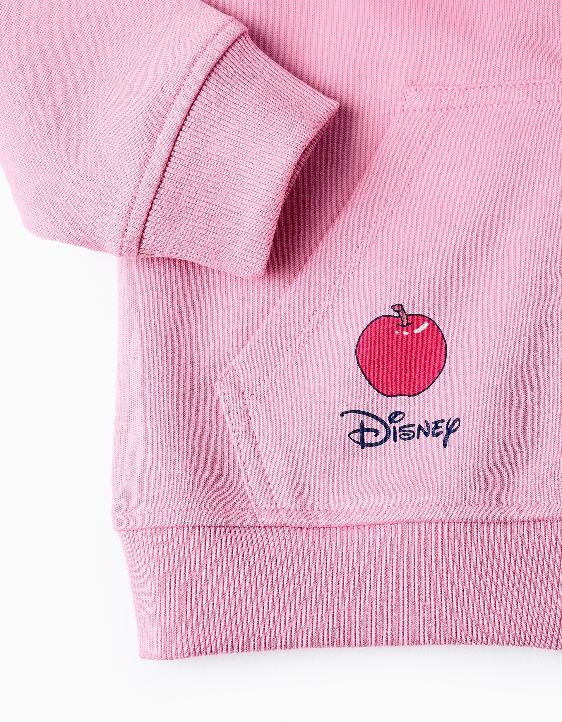 Chaqueta con Capucha y Volantes para Niña 'Blanca Nieves', Rosa