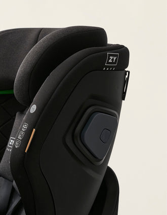 Siège Auto I-Size ZY Safe Premium avec Isofix (40-150), Noir/Grise