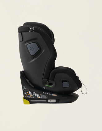 Siège Auto I-Size ZY Safe Premium avec Isofix (40-150), Noir/Grise