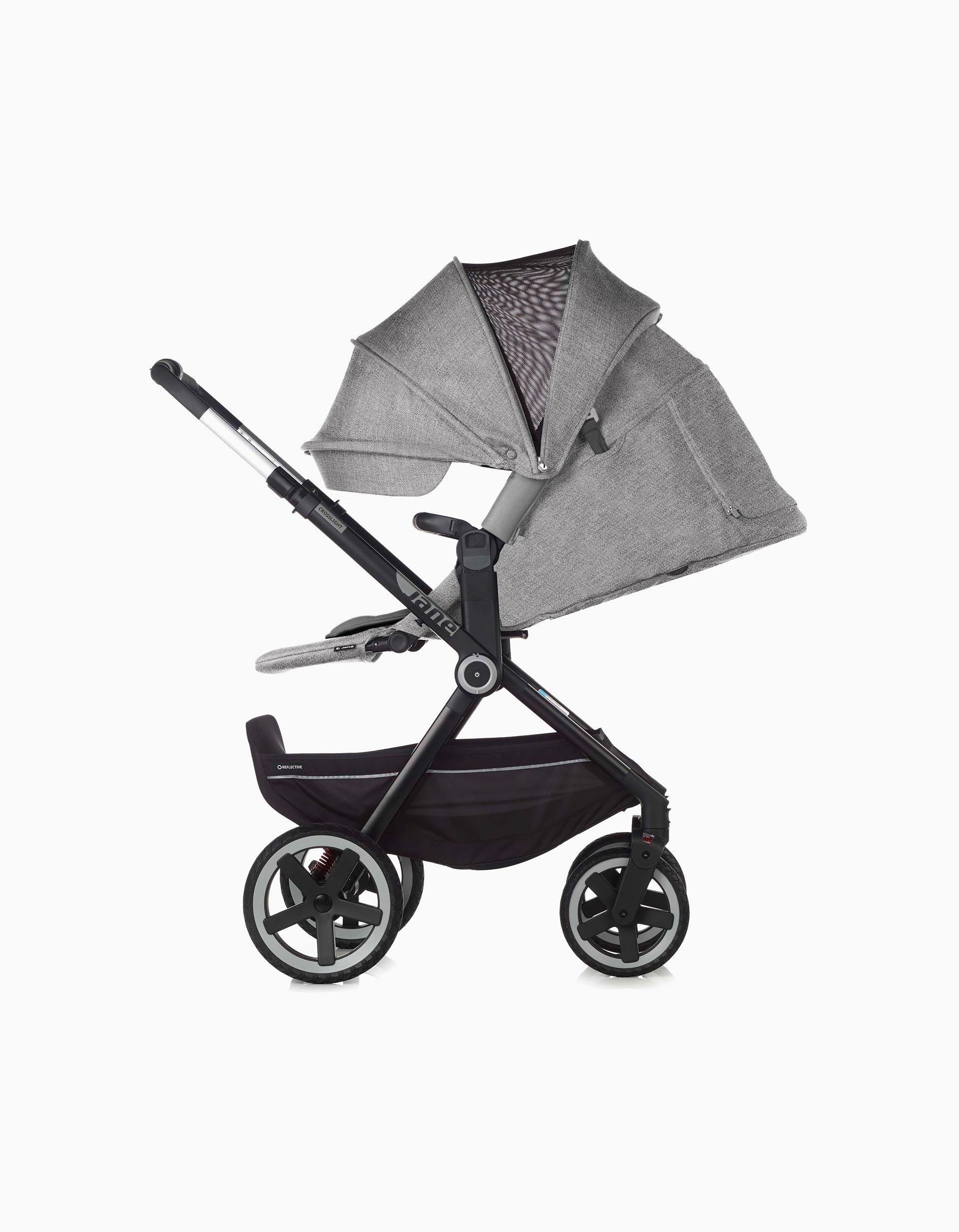 Carrinho De Passeio Jane Concord Crosslight 3, Dim Grey