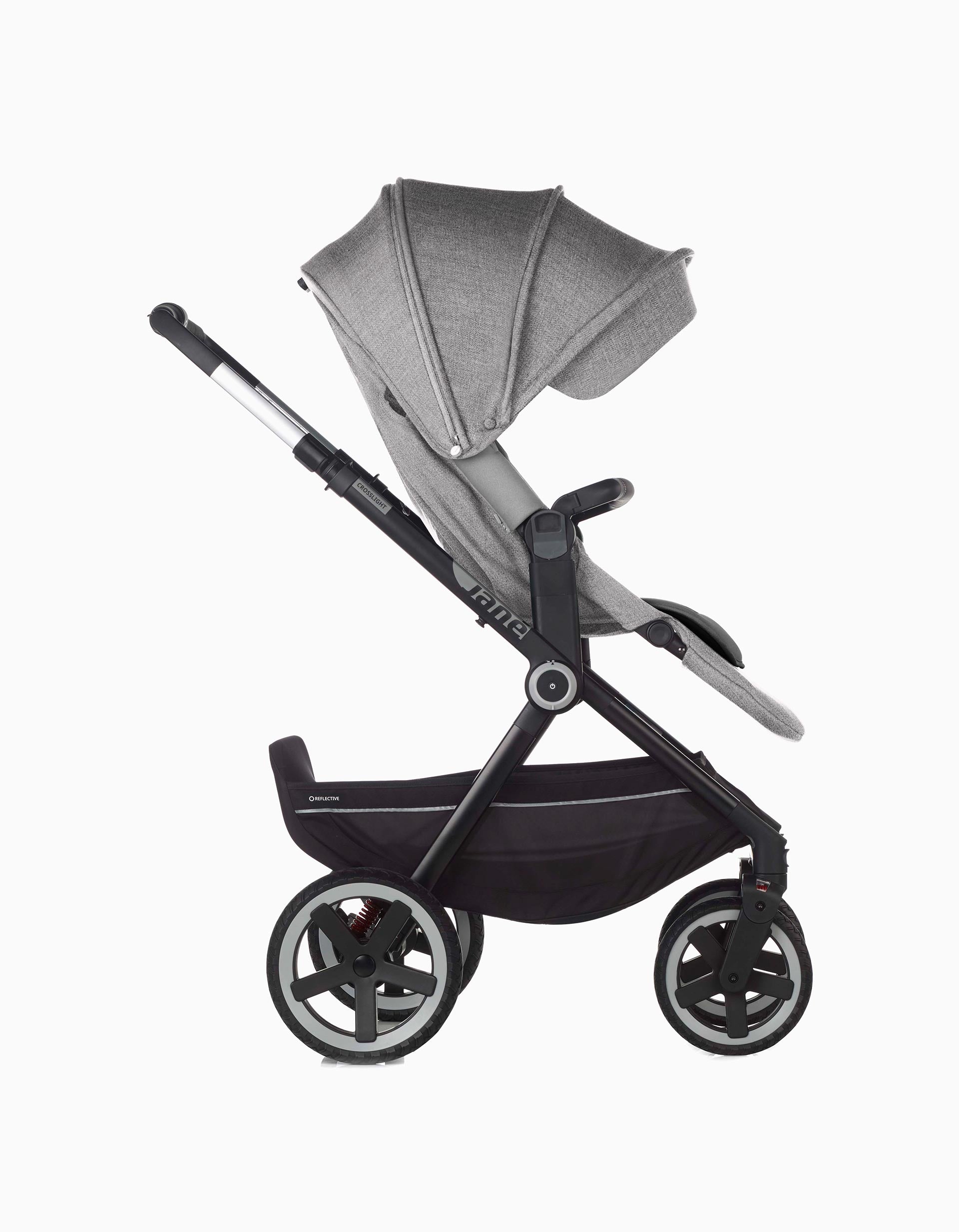 Carrinho De Passeio Jane Concord Crosslight 3, Dim Grey