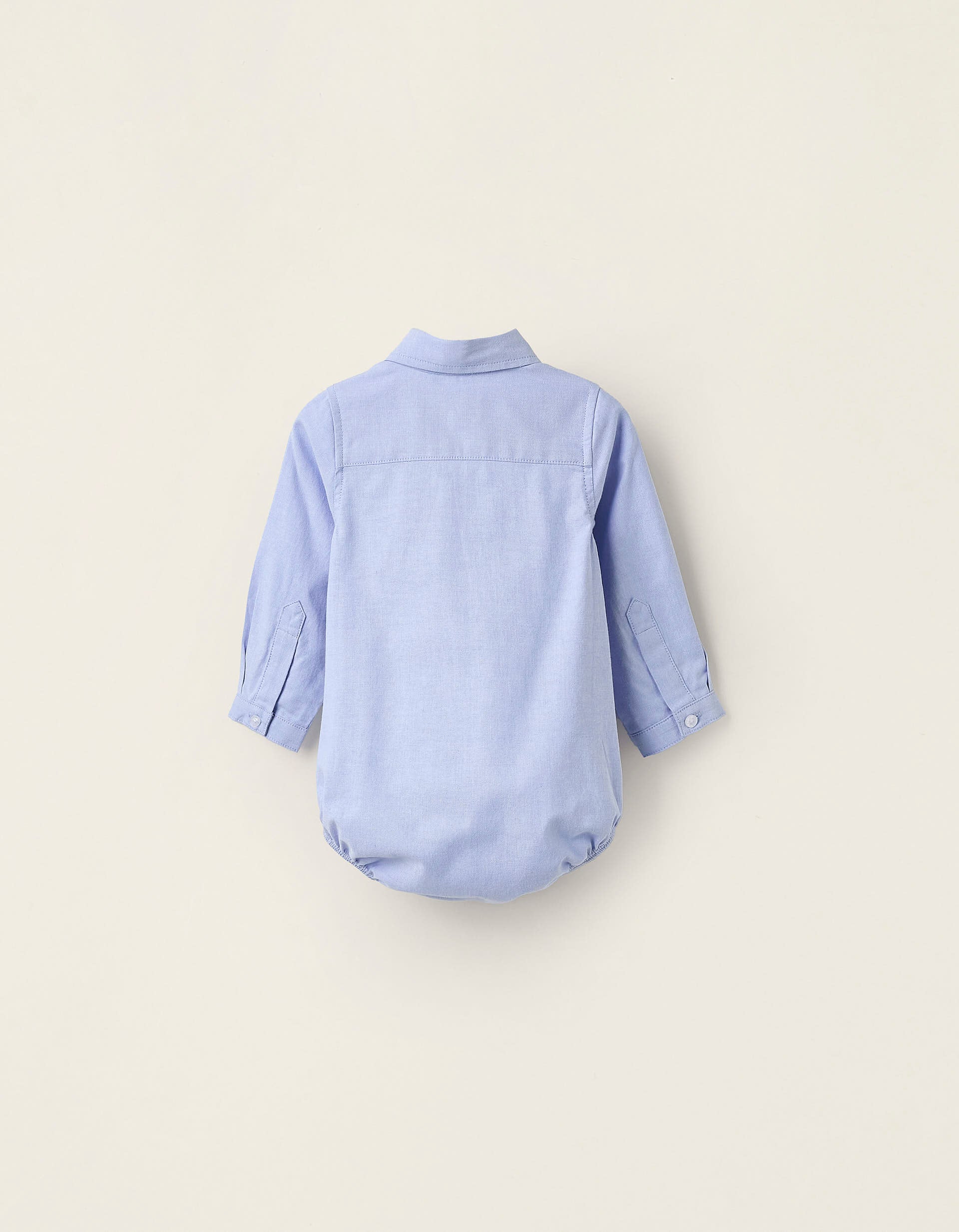 Newborns' Cotton Bodysuit, Blue