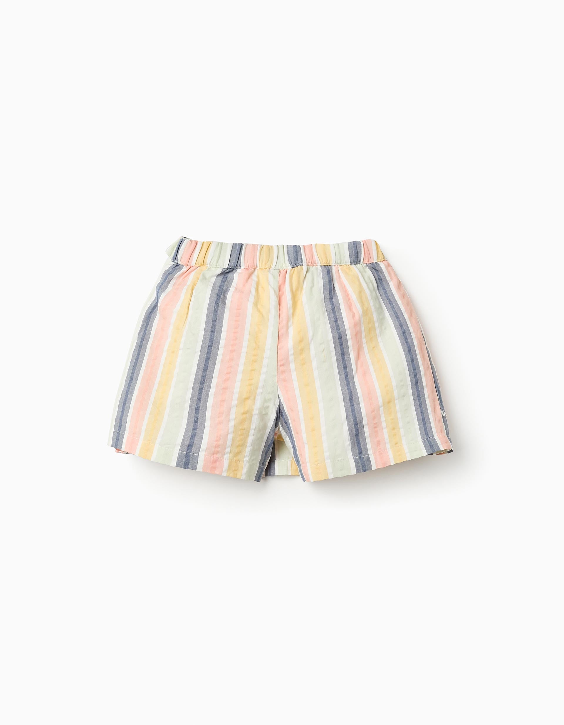 Jupe-culotte Rayée pour Fille 'B&S', Multicolore