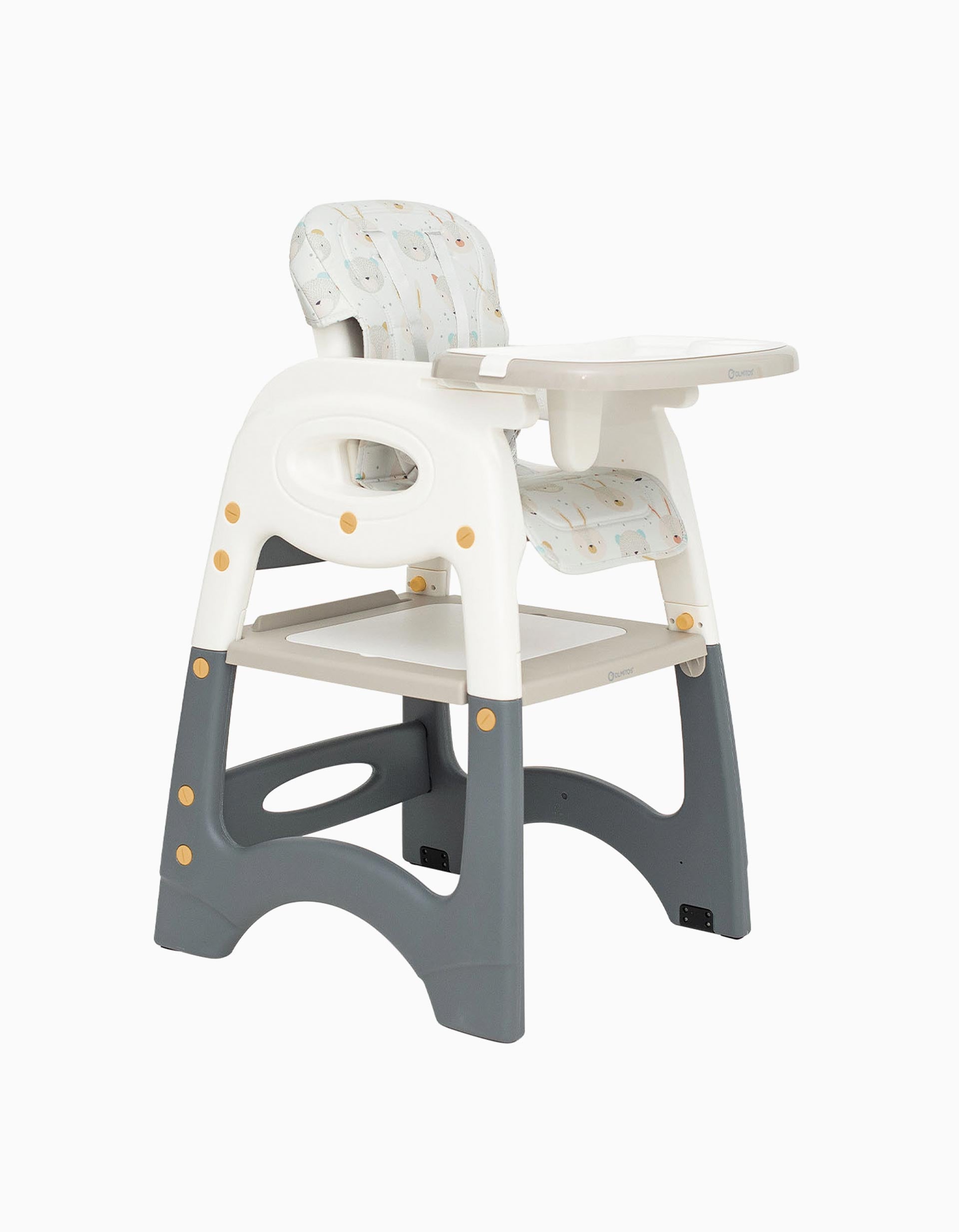 Olmitos 5-in-1 highchair, Animals