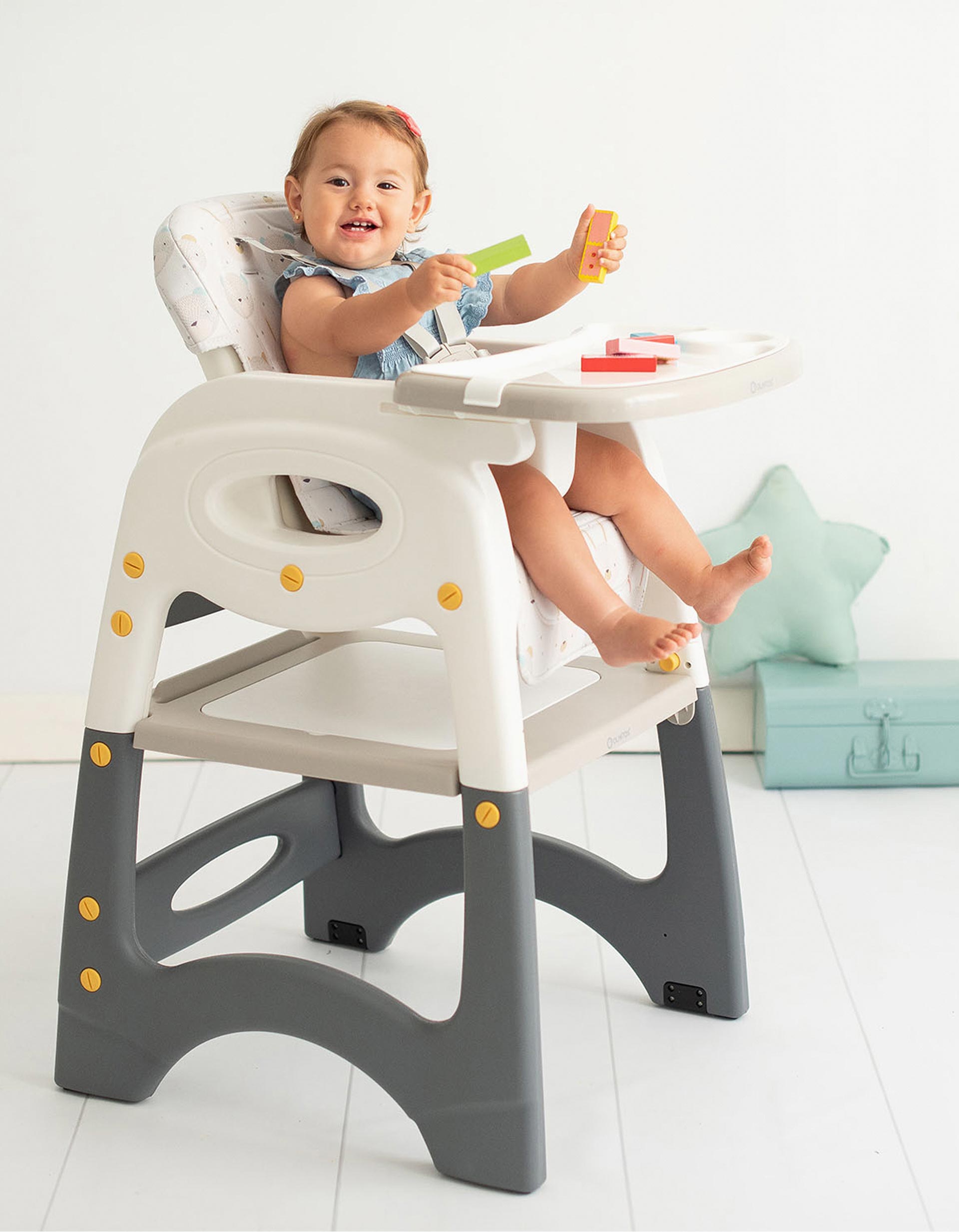 Olmitos 5-in-1 highchair, Animals