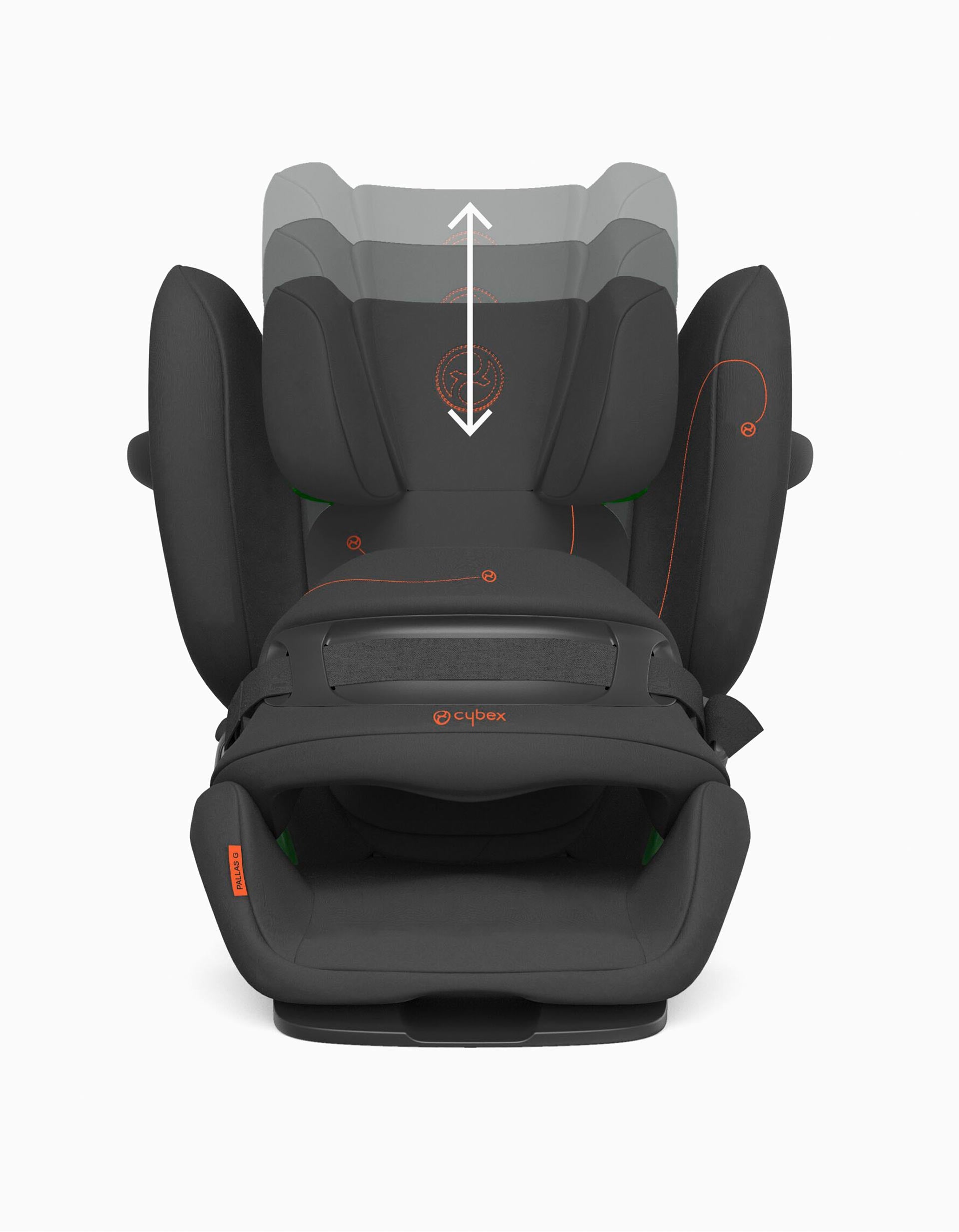 I-Size Car Seat Cybex Pallas G, Lava Grey