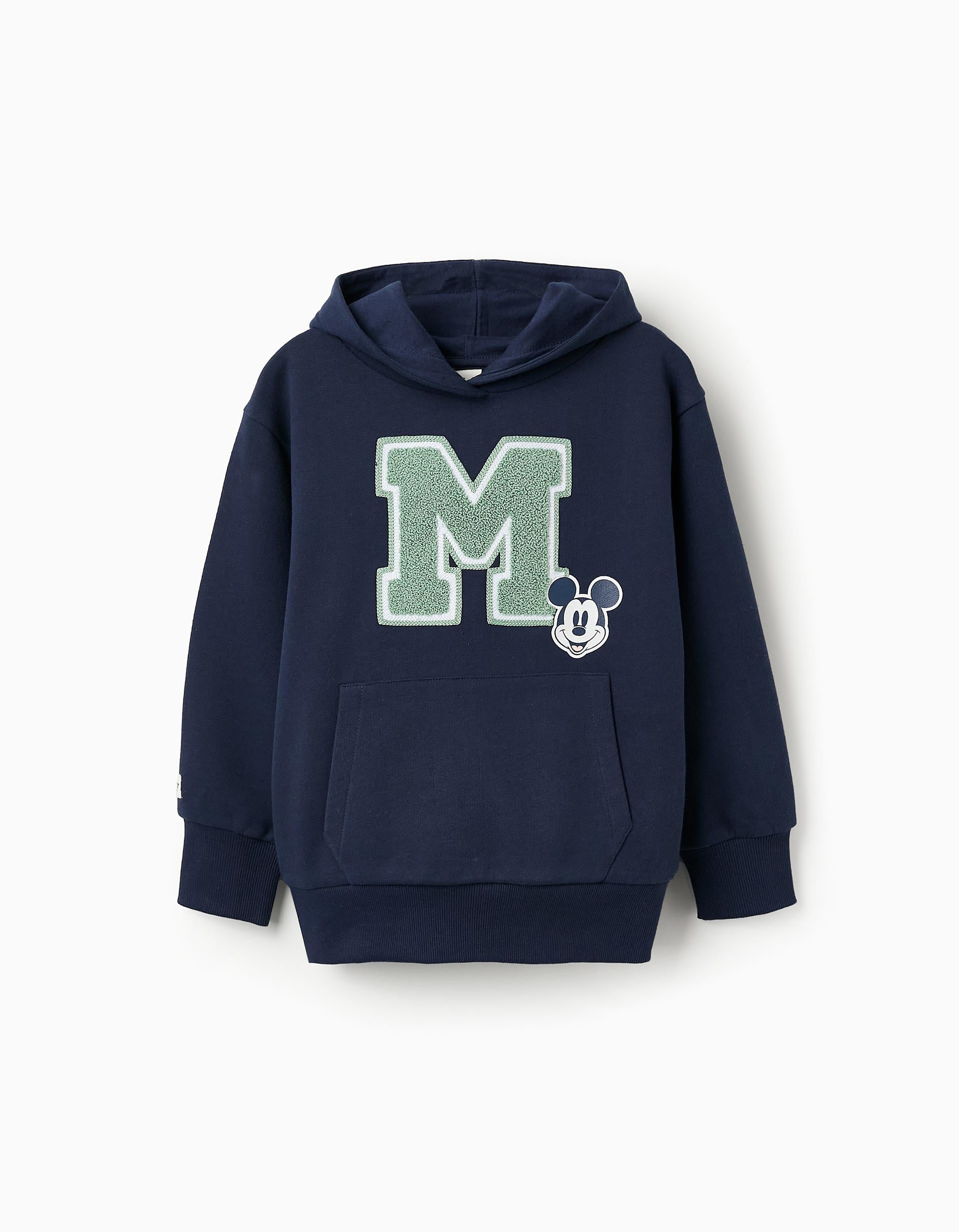 Sweat avec Capuche pour Garçon, Bleu Foncé