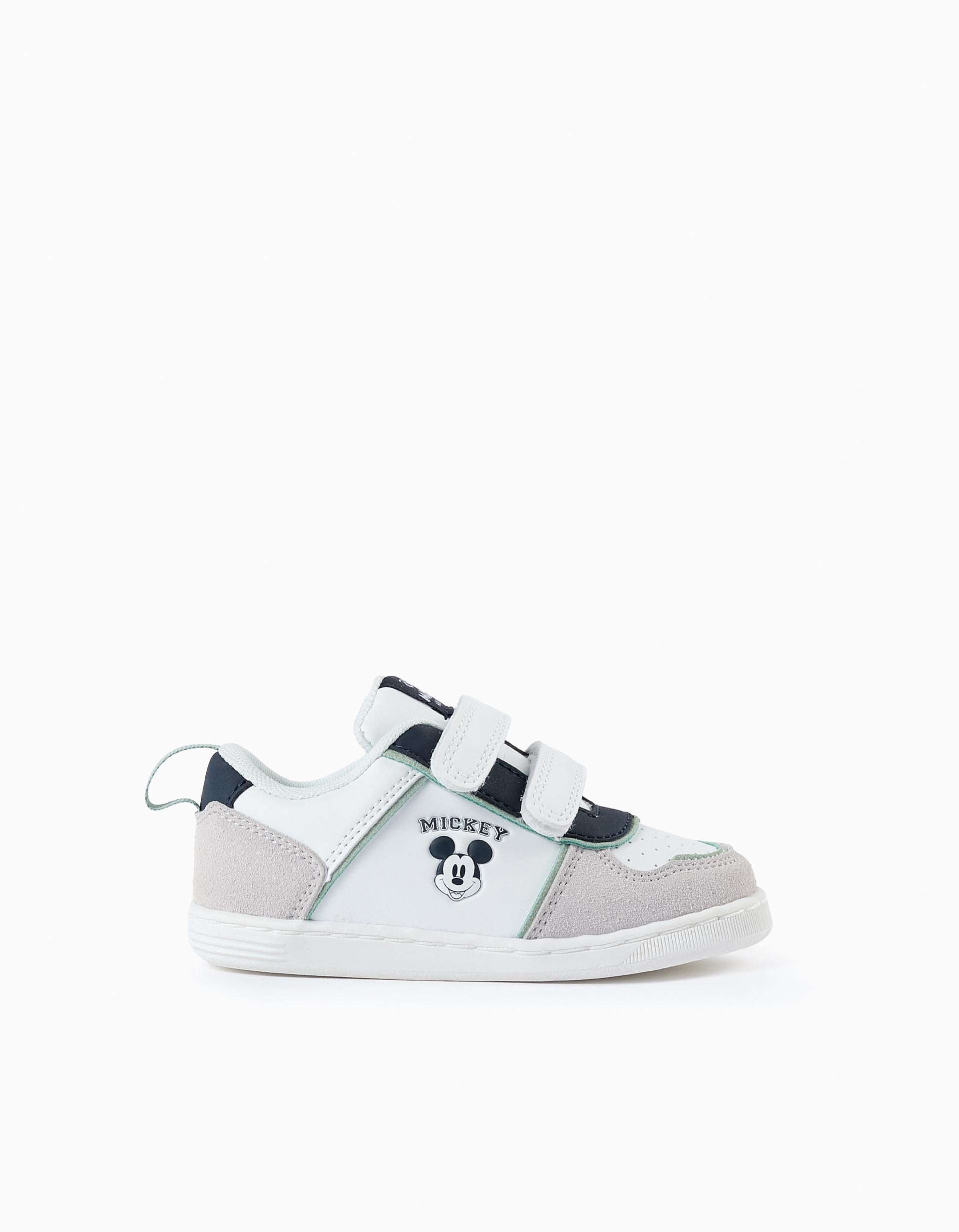 Zapatillas para Bebé Niño 'Mickey', Blanco/Azul/Verde