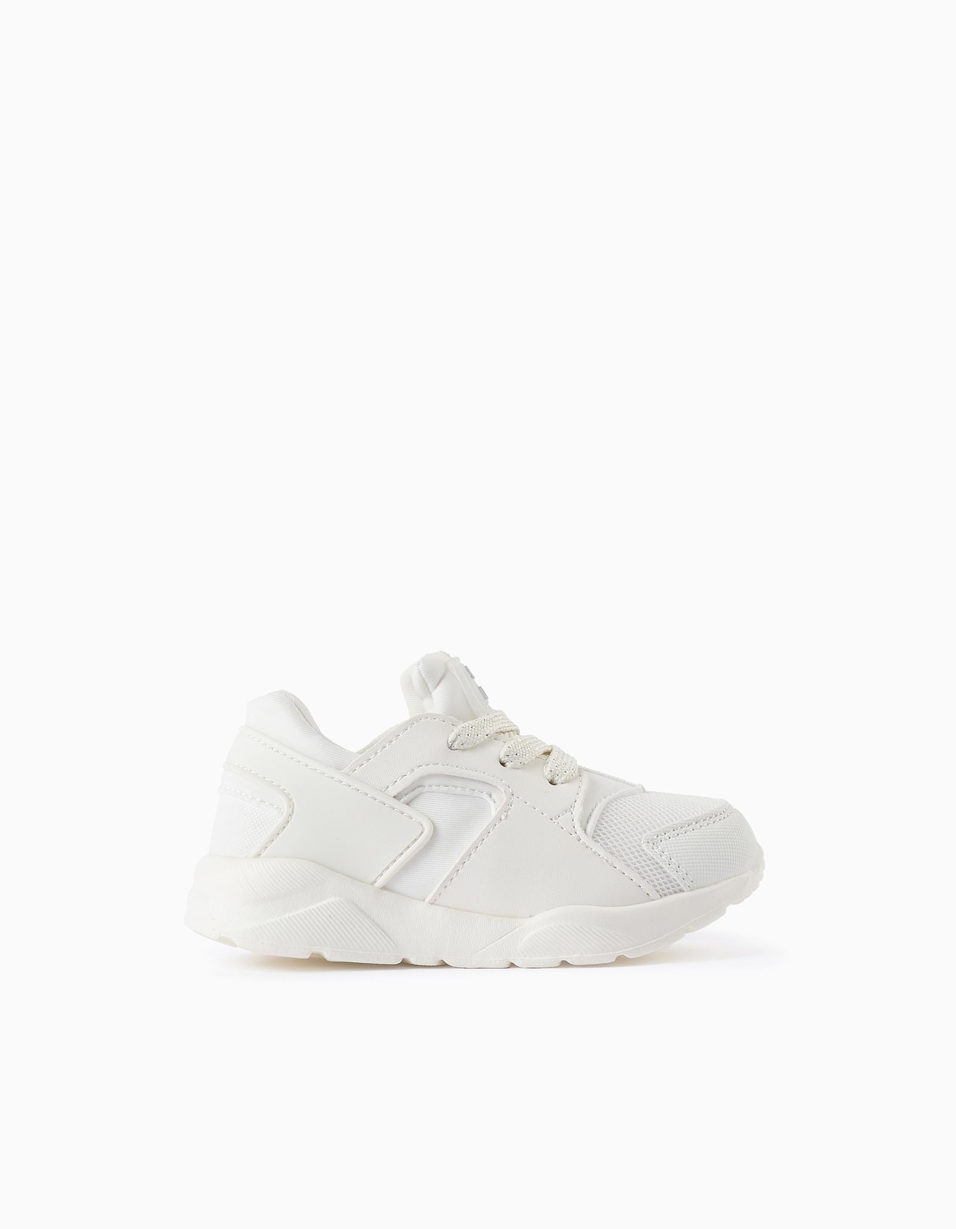 Zapatillas para Bebé Niña 'ZY Superlight Runner', Blanco/Plateado