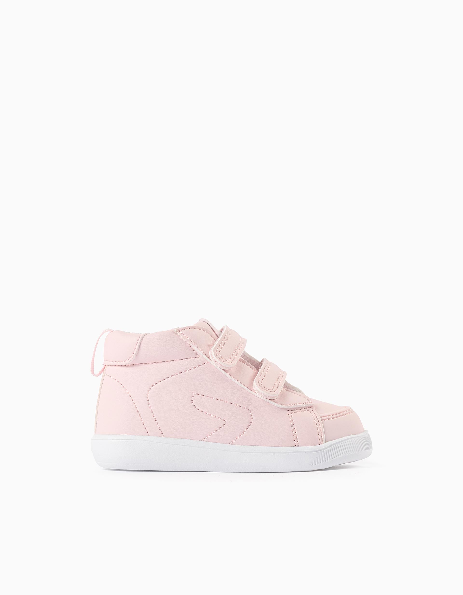 Sapatilhas de Cano Alto para Bebé Menina 'My First Sneakers 96', Rosa