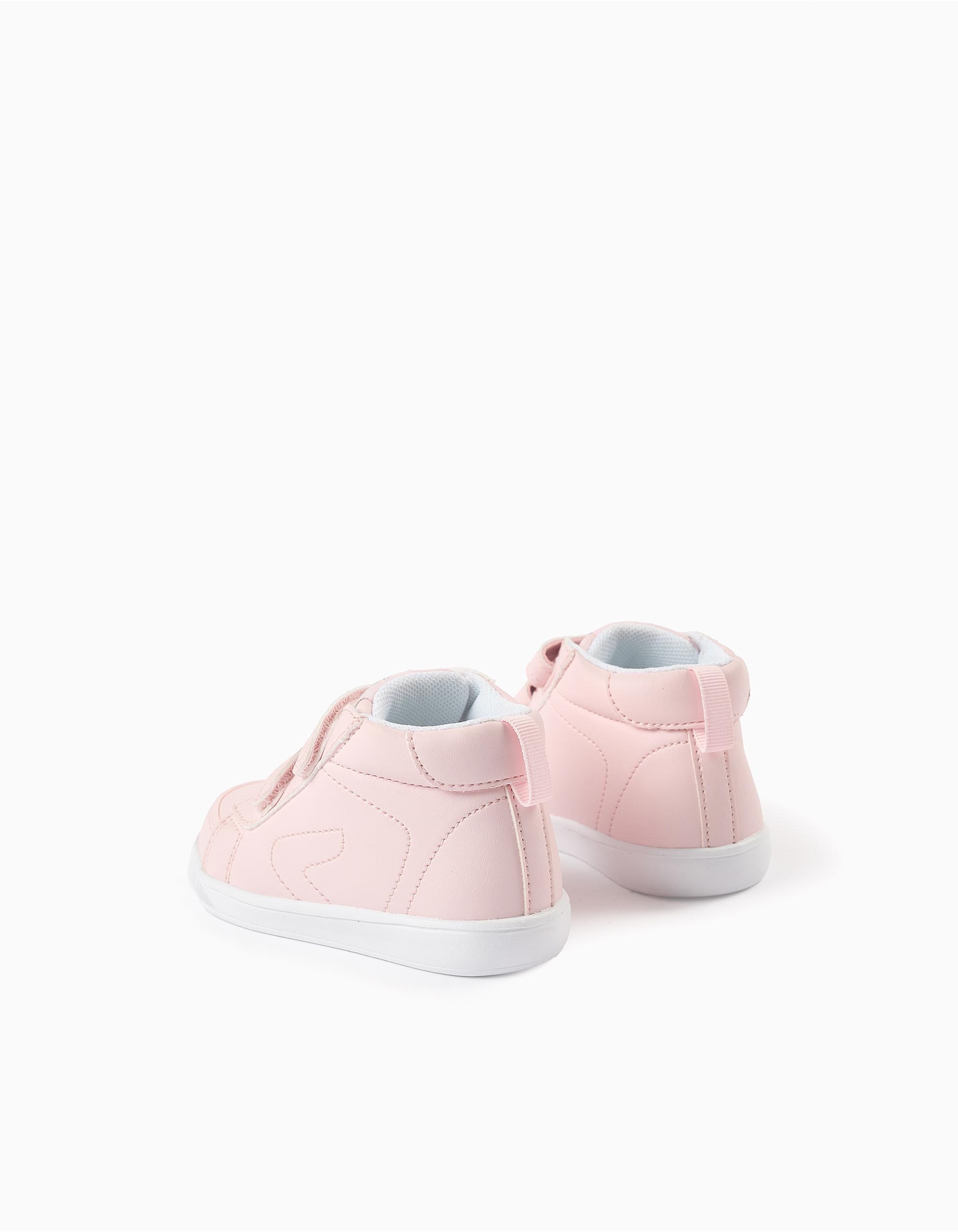 Sapatilhas de Cano Alto para Bebé Menina 'My First Sneakers 96', Rosa