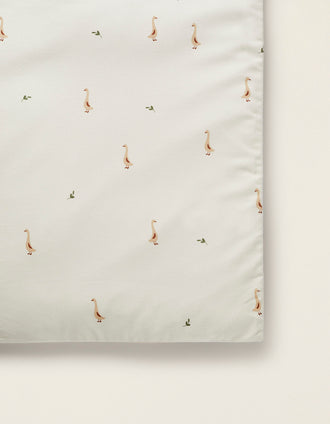 Edredão com Capa, Enchimento E Fronha Gloop! para Cama 60X120Cm, Farm
