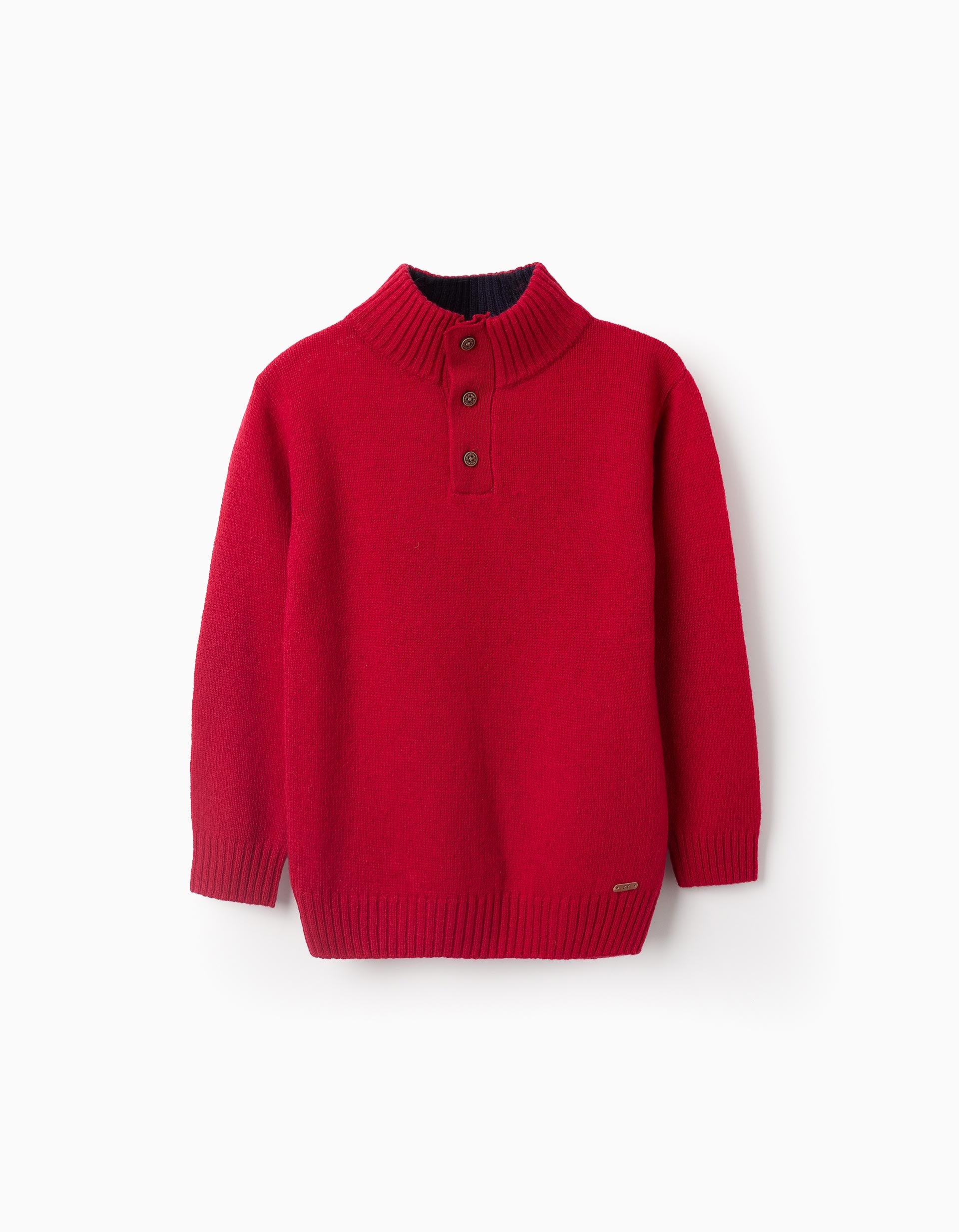 Wool Jumper for Boys, Red