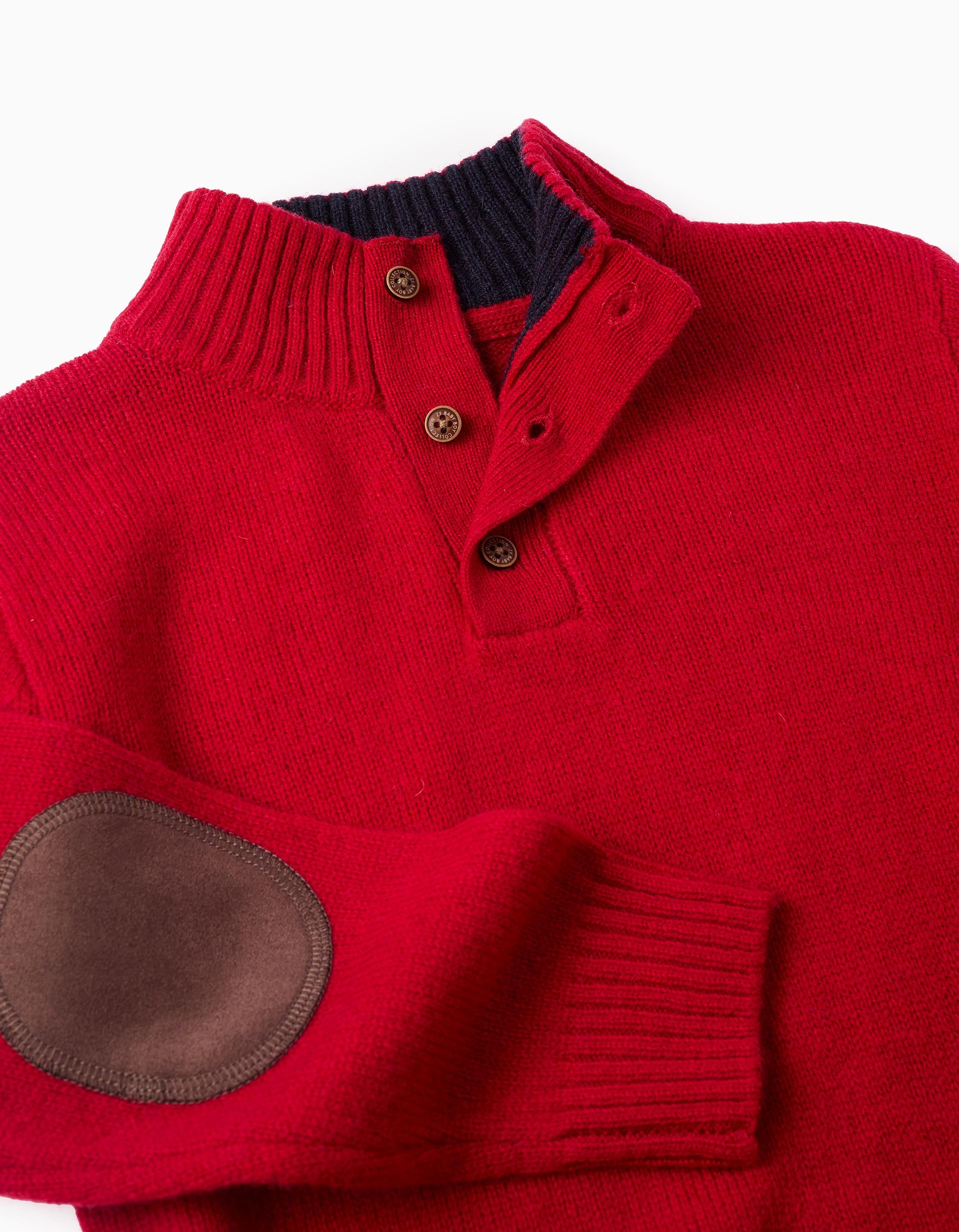 Wool Jumper for Boys, Red