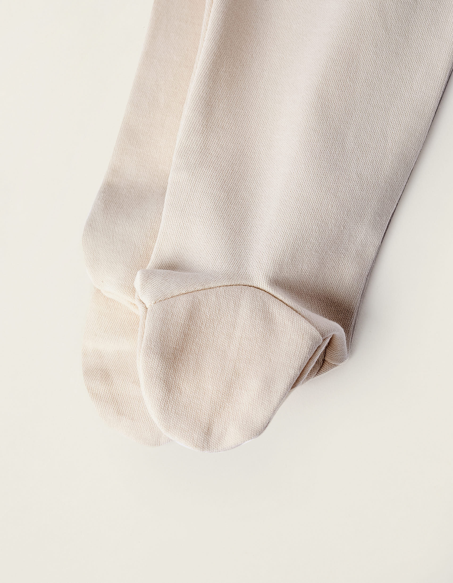 Pack 4 Pantalons à Pieds pour Bébé Garçon, Blanc/Beige/Gris